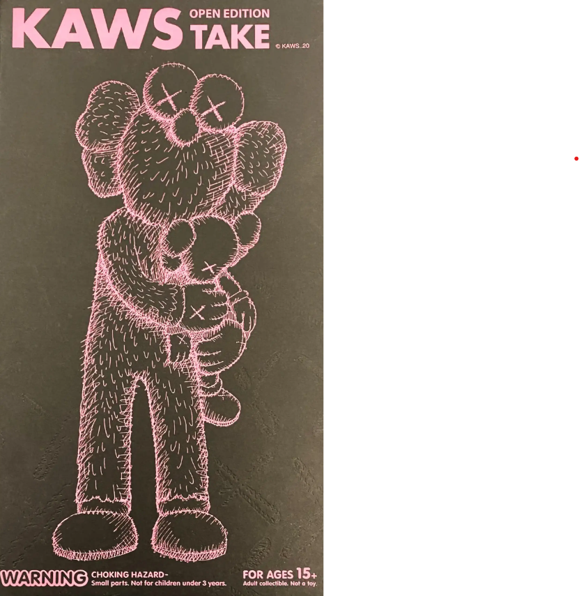 KAWS BFF Open Edition Vinyl Figure Blue - US