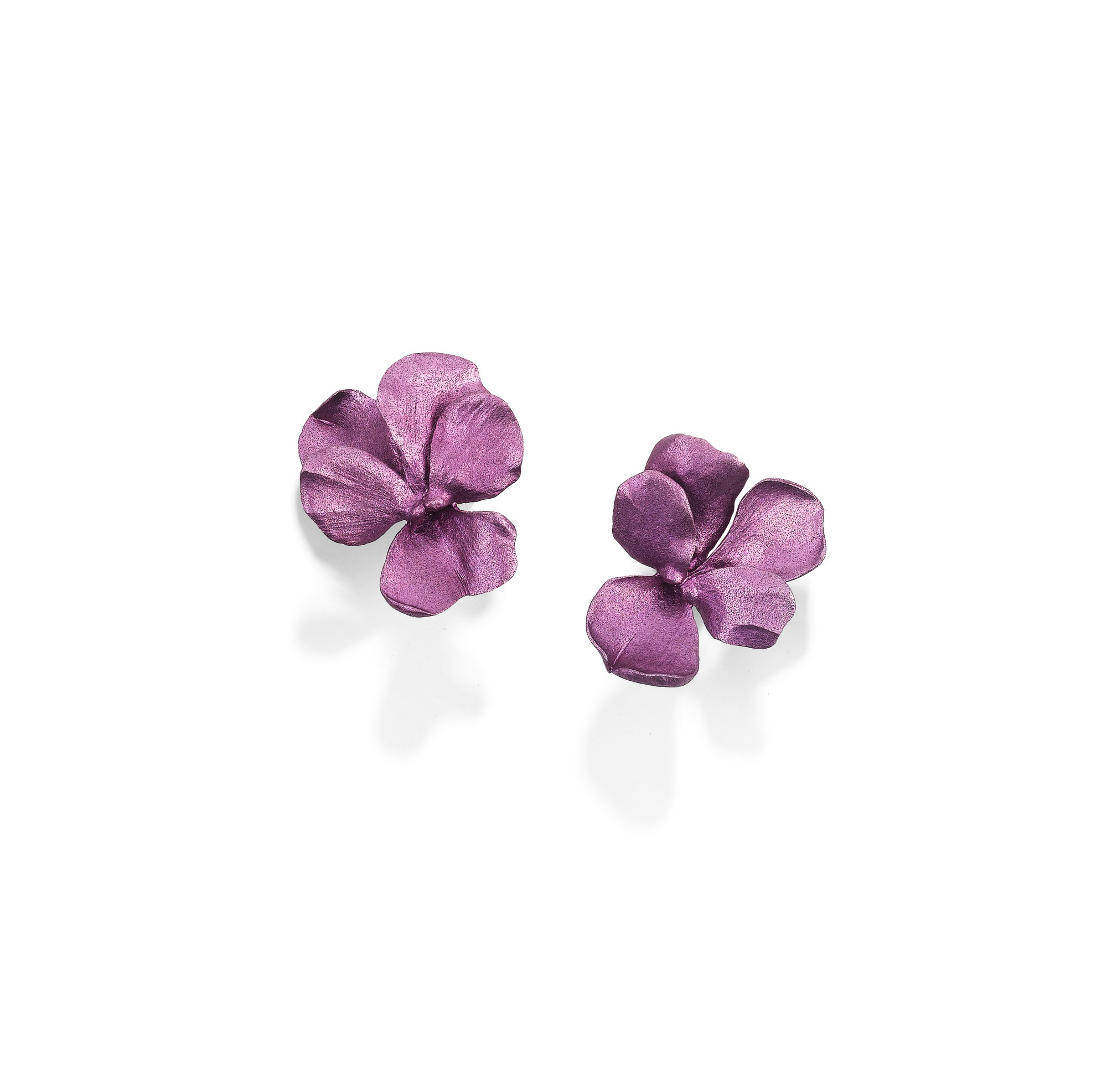 Boucles D'oreilles Vintage Miracle – Métal Doré & Résine – Modèle Pendantes à Clips