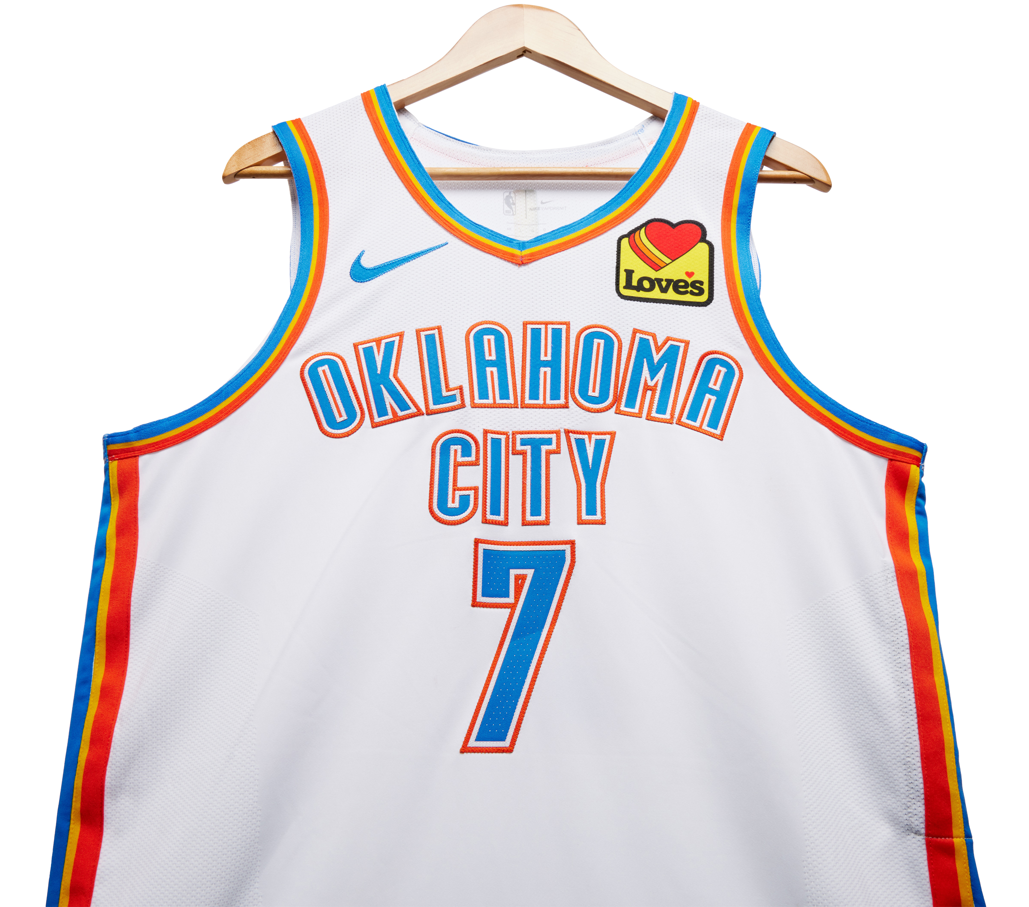 Oklahoma City Thunder Chet Holmgren Autographed White