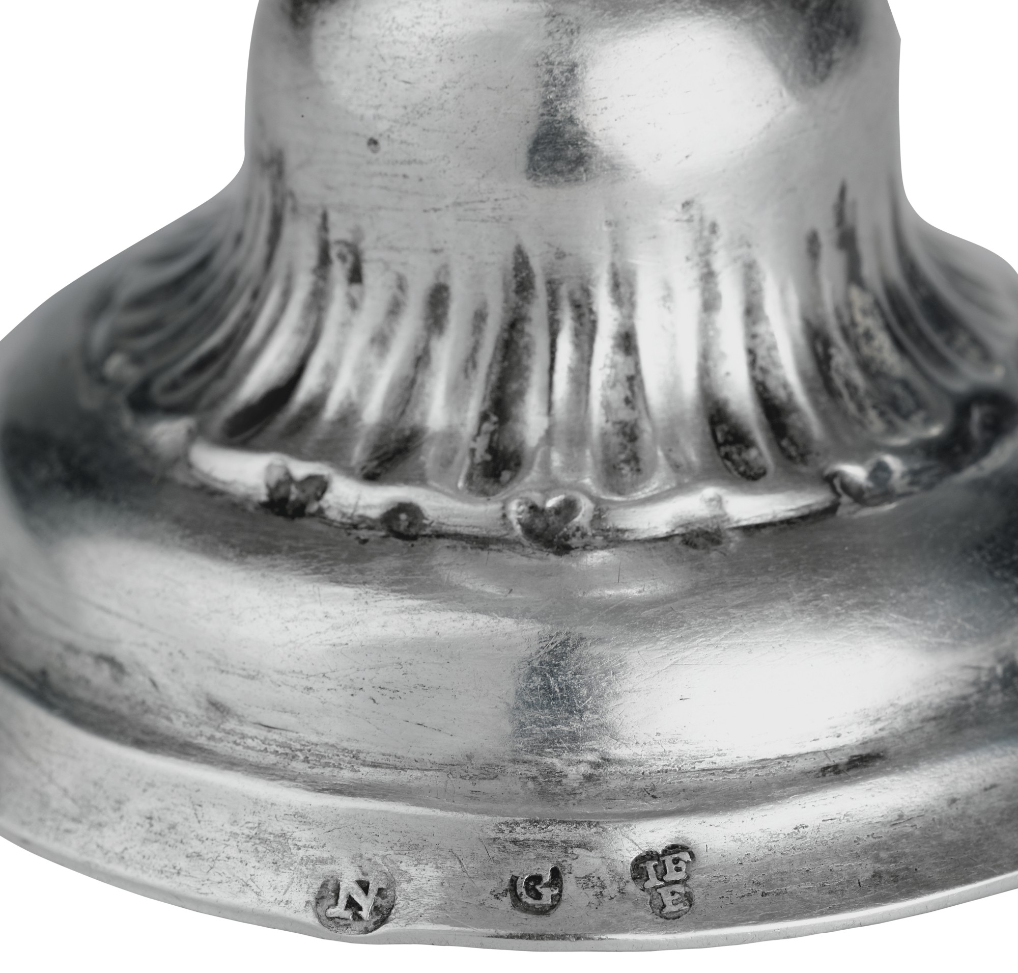 A GERMAN SILVER KIDDUSH CUP FOR SUKKOT, JOHANN FRIEDRICH EHE, NUREMBERG