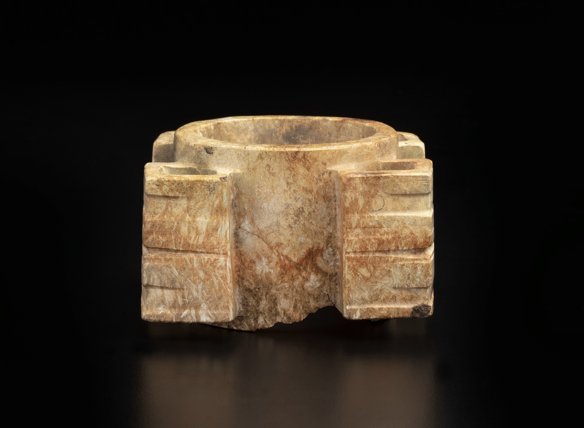 A rare Liangzhu-style beige jade cong | 良渚風格玉琮 | Important Chinese Art ...