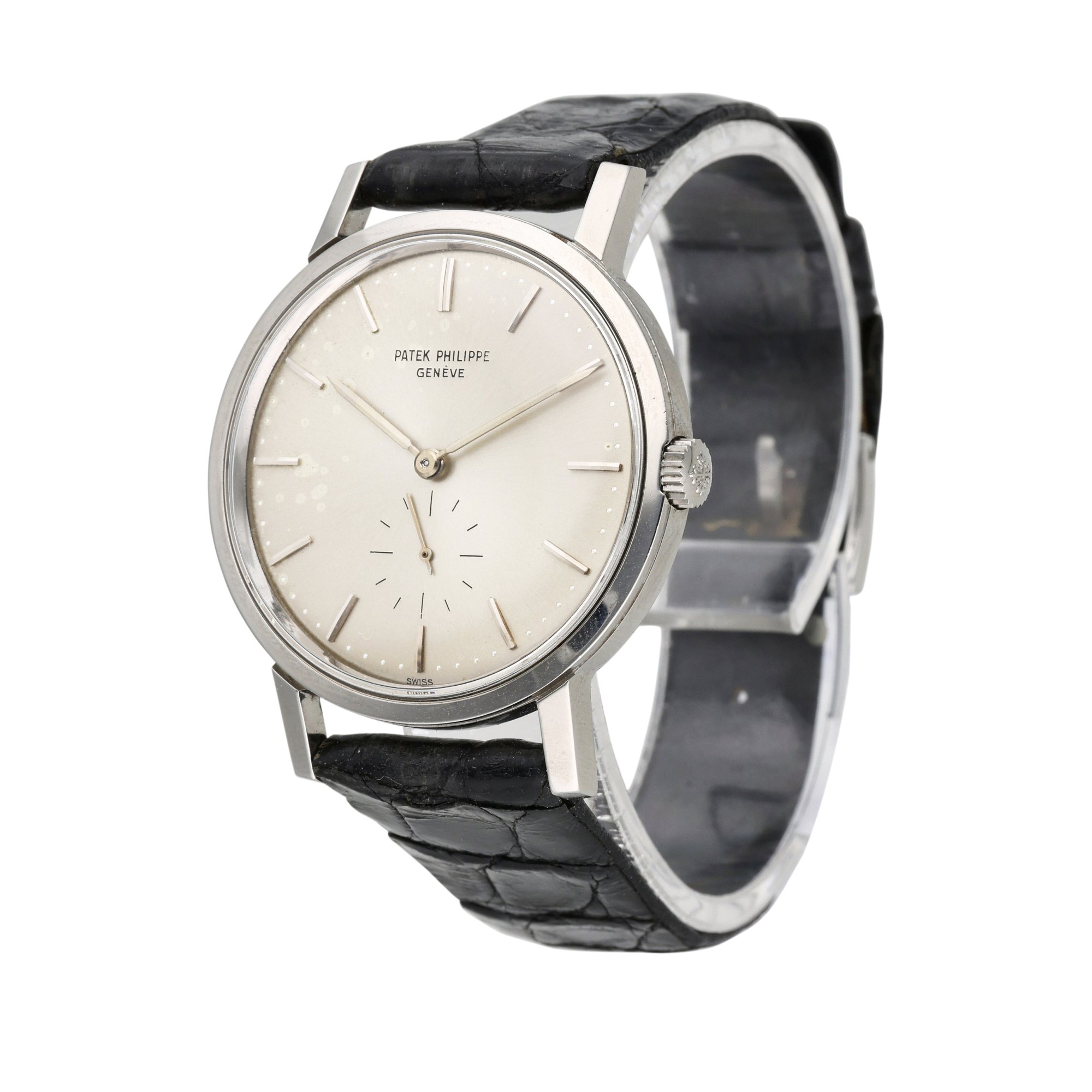 Reference 3466 Calatrava A stainless steel automatic wristwatch