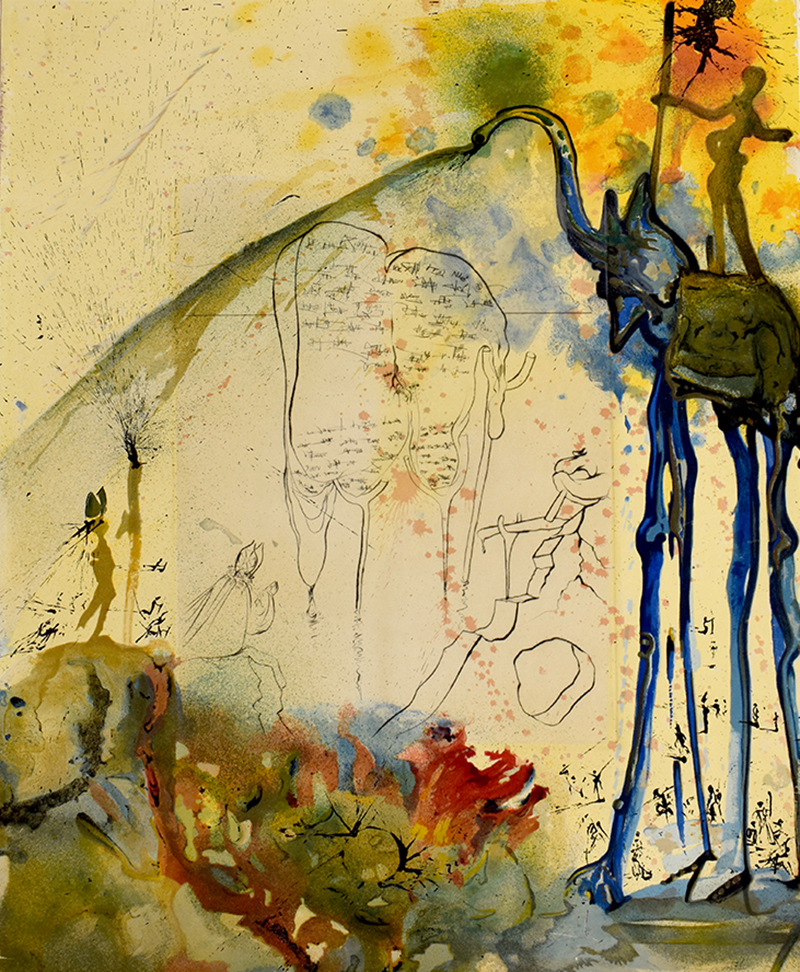 Salvador Dalí Vintage Moses And Monotheism Available For Immediate