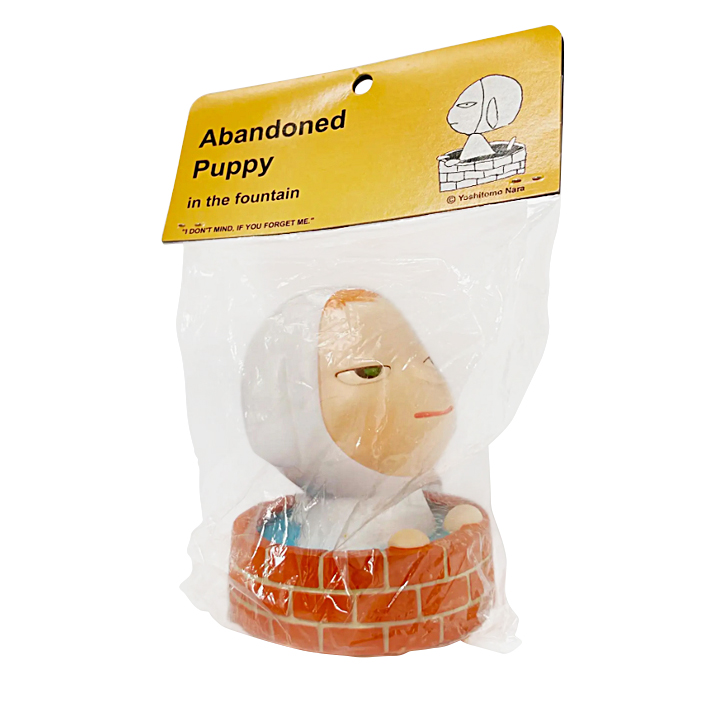 奈良美智 貯金箱 Abandoned Puppy in the fountain Yoshitomo Nara Abandoned Puppy In The Fountain Art Toy Available