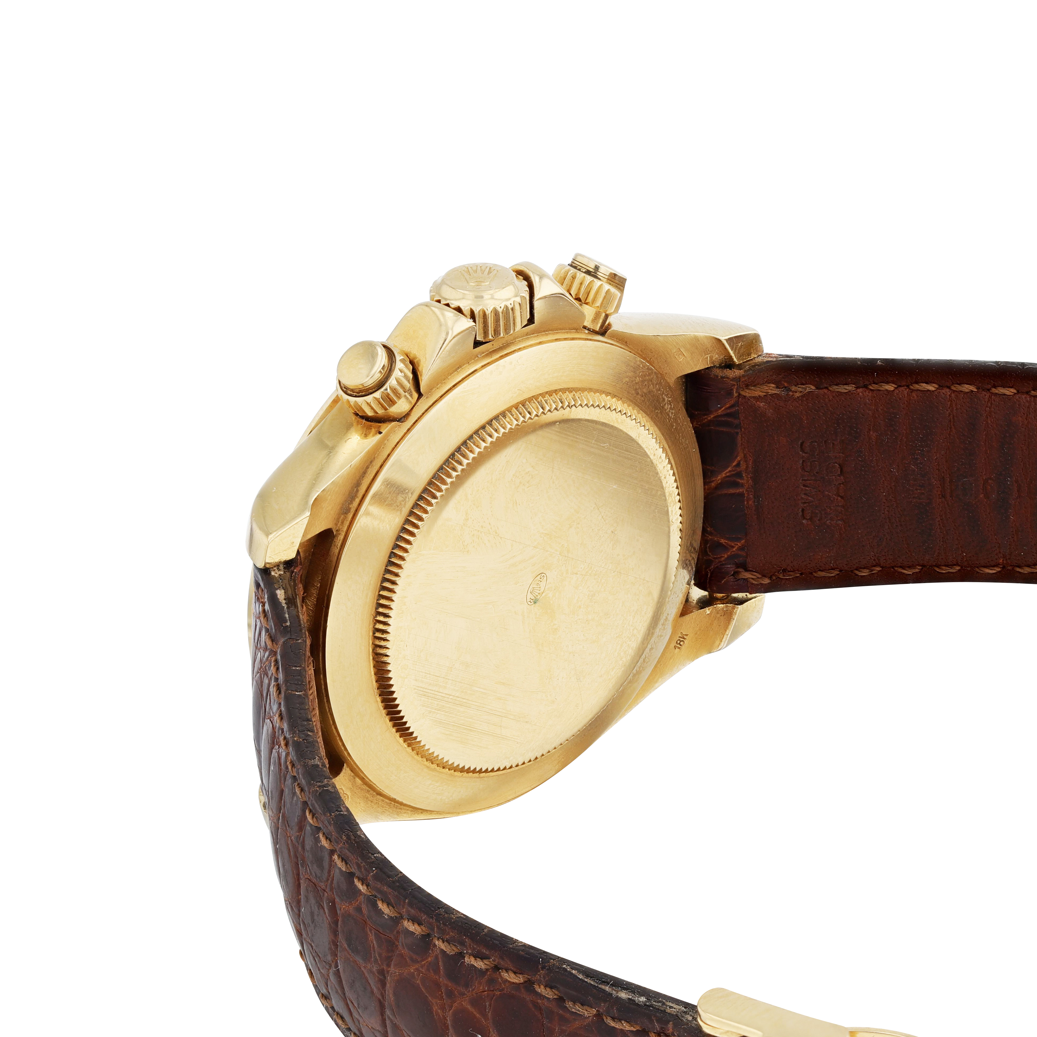 Rolex Daytona 'Zenith', Reference 16518 | Yellow Gold Chronograph