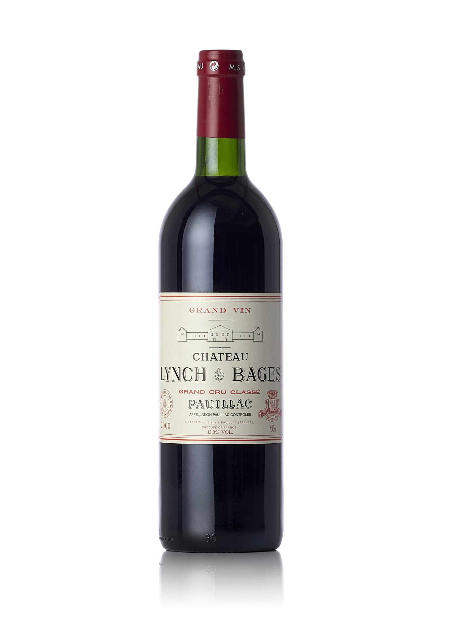 Château Lynch Bages 2000 (12 BT) Vine Fine Wines Hong Kong 2020