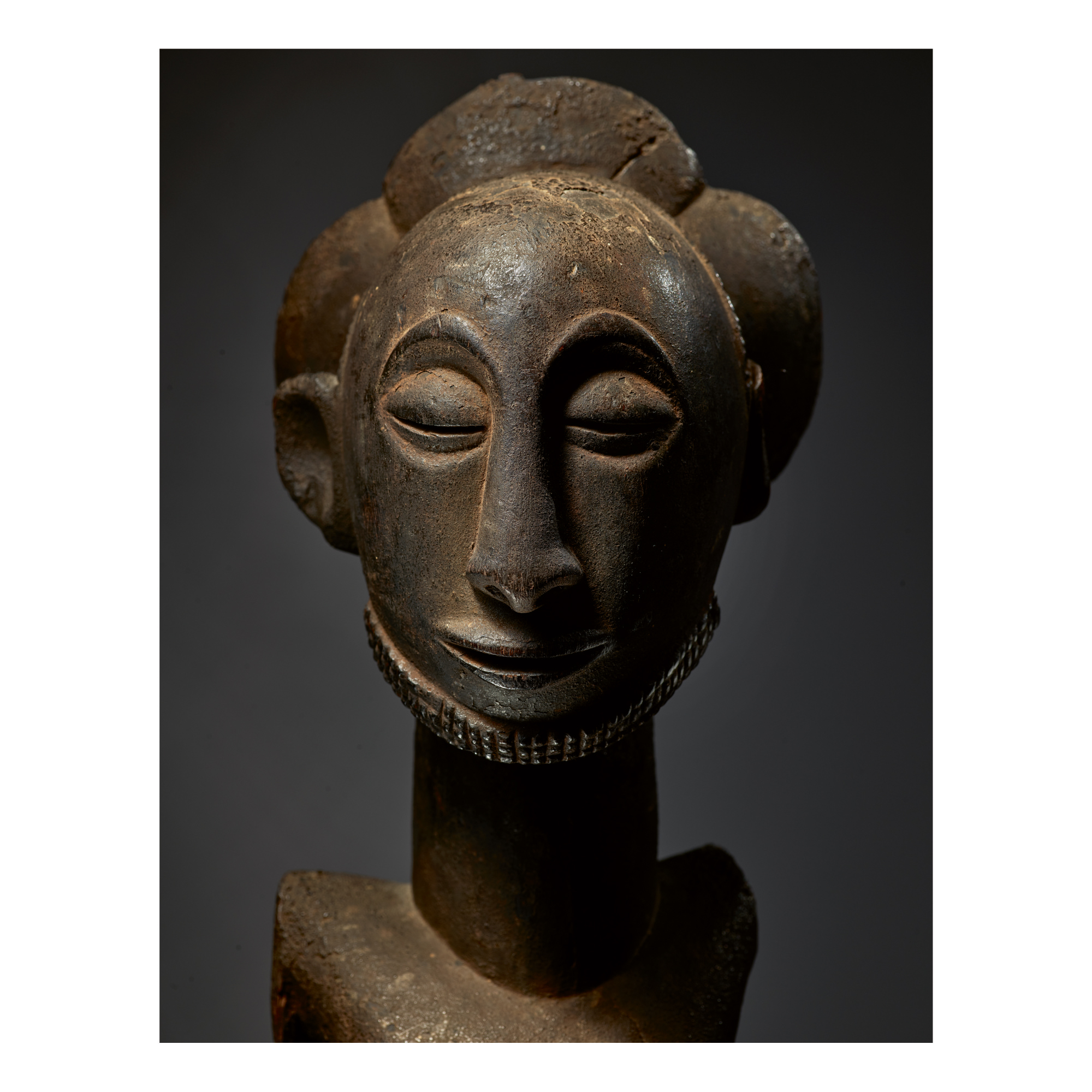 HEMBANIEMBO ANCESTOR FIGURE, DEMOCRATIC REPUBLIC OF THE CONGO Art of