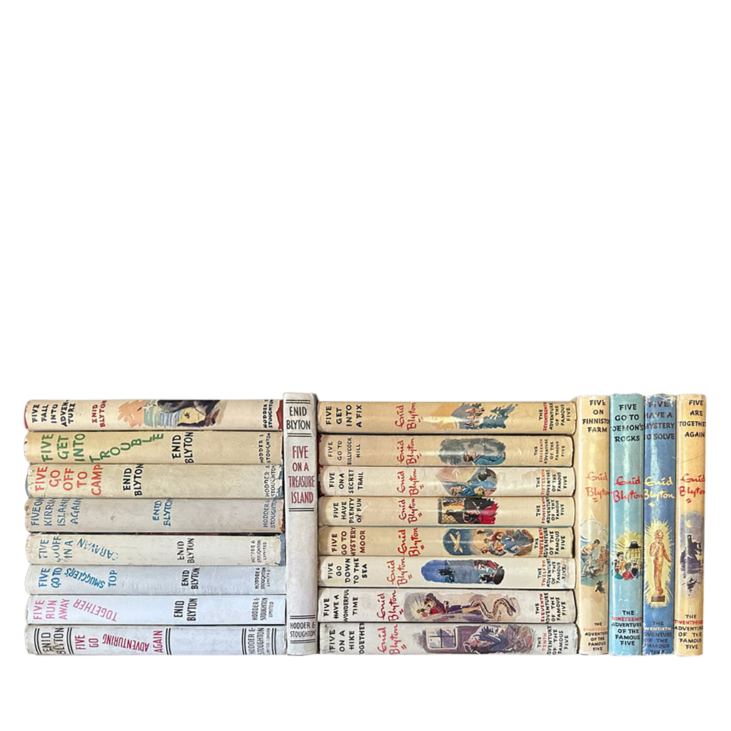Enid Blyton Vintage The Famous Five Series, All First