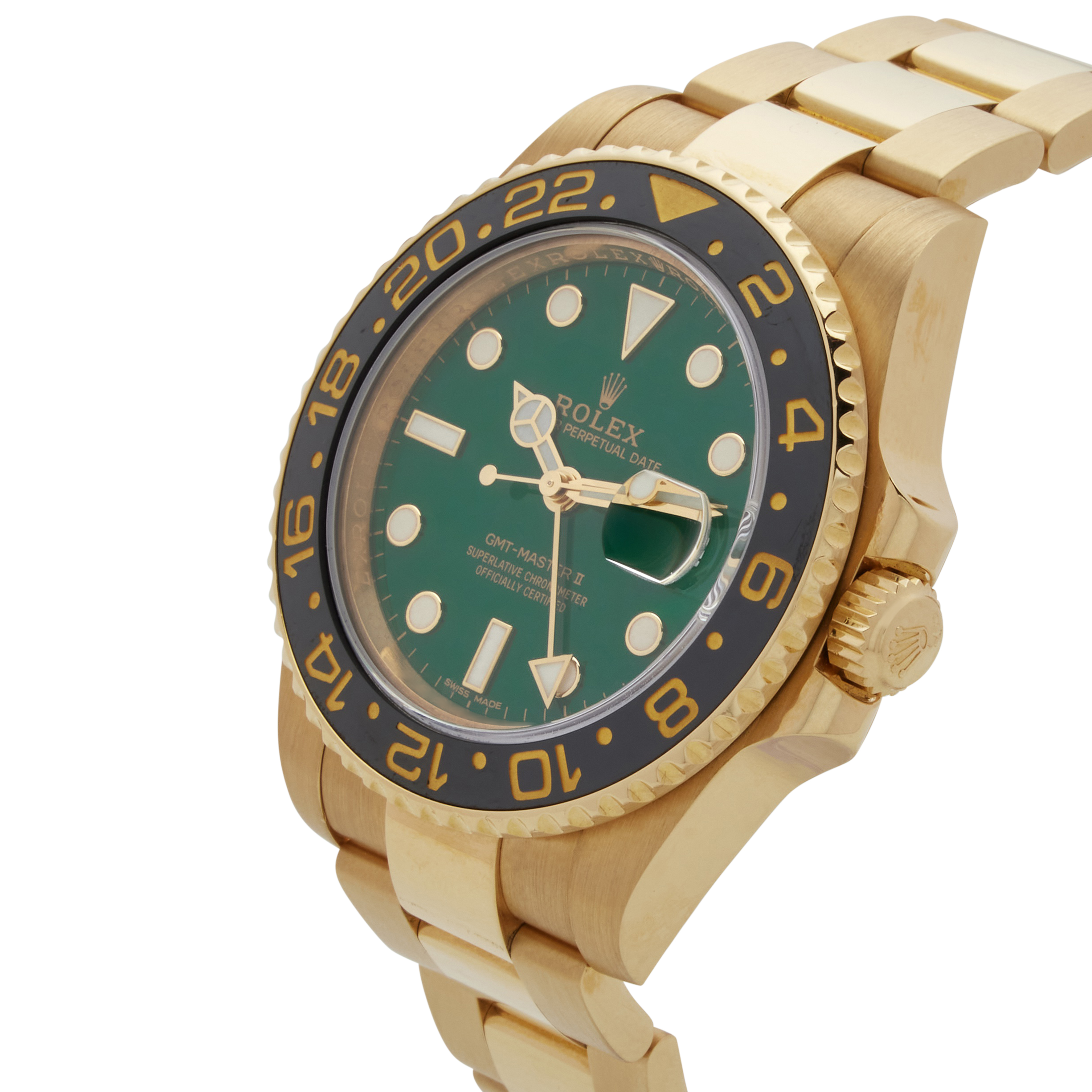 50th Anniversary Gmt Gold Green 50th Anniversary Gmt Full Gold