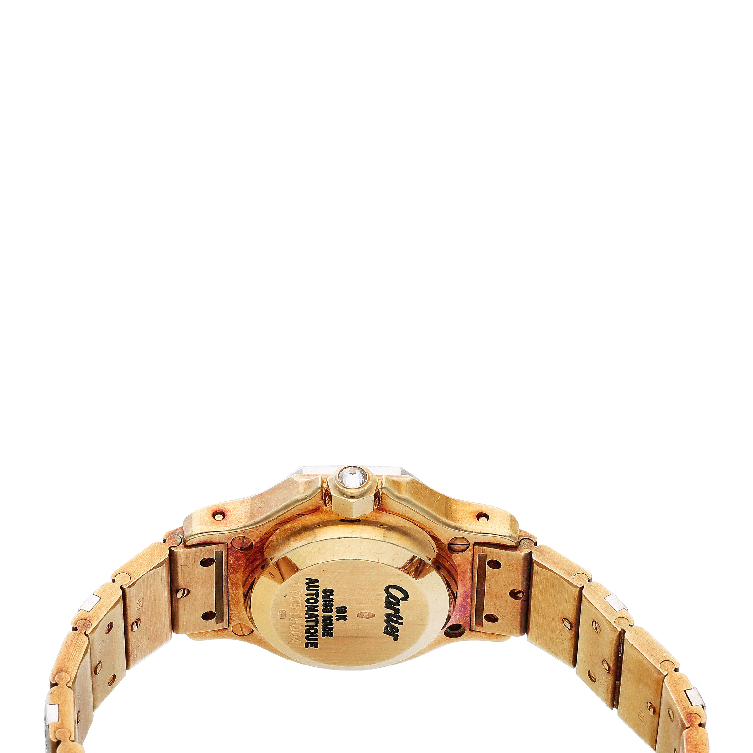 Santos Octagon, a yellow gold and 