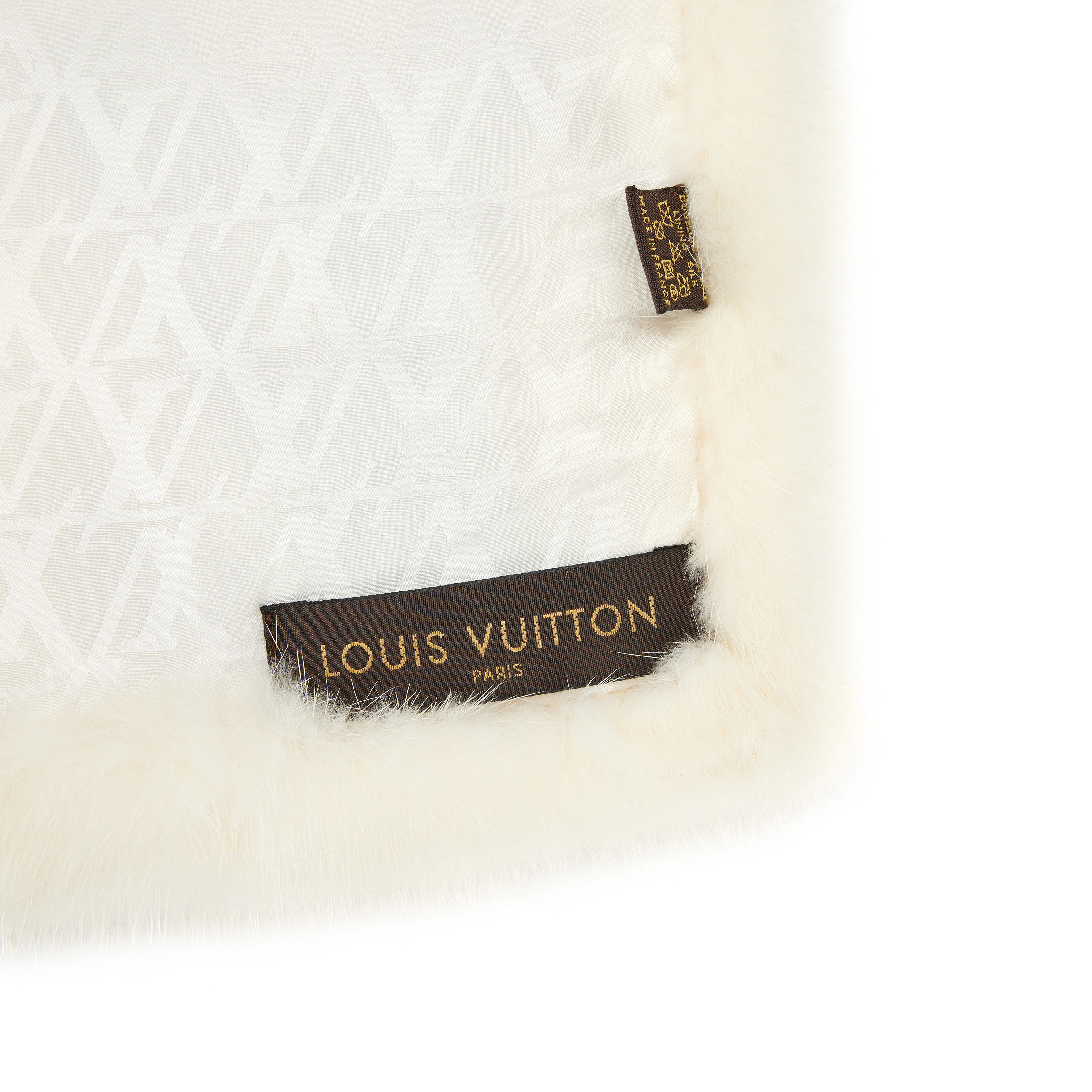 ドッグマコ様:::LOUIS VUITTON ホワイト ラメ ストール モノグラ mrkt-dc7f9-t2-03.jpg