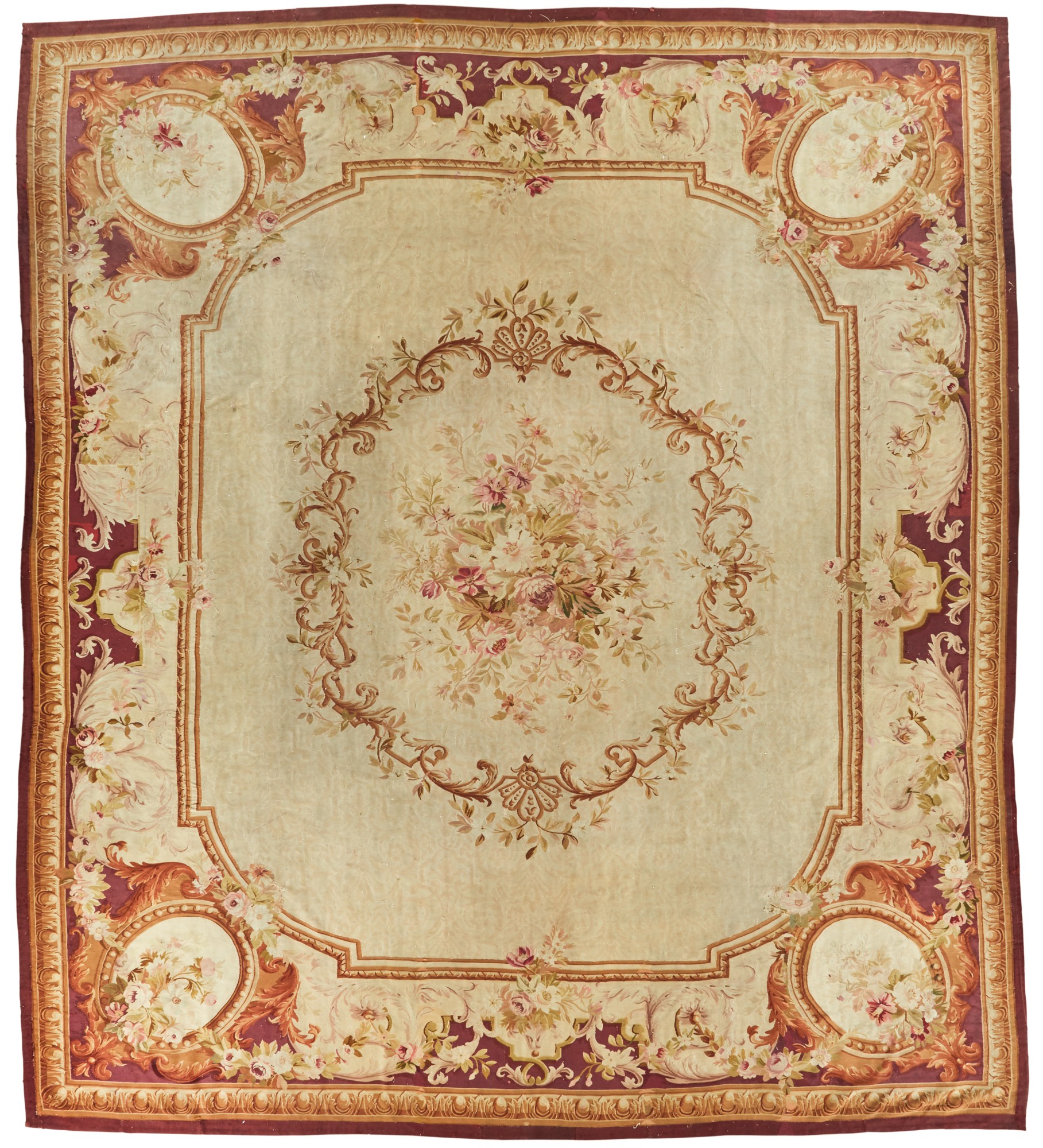 An Aubusson carpet in Louis XIV style, France STYLE London Furniture, Ceramics, Silver