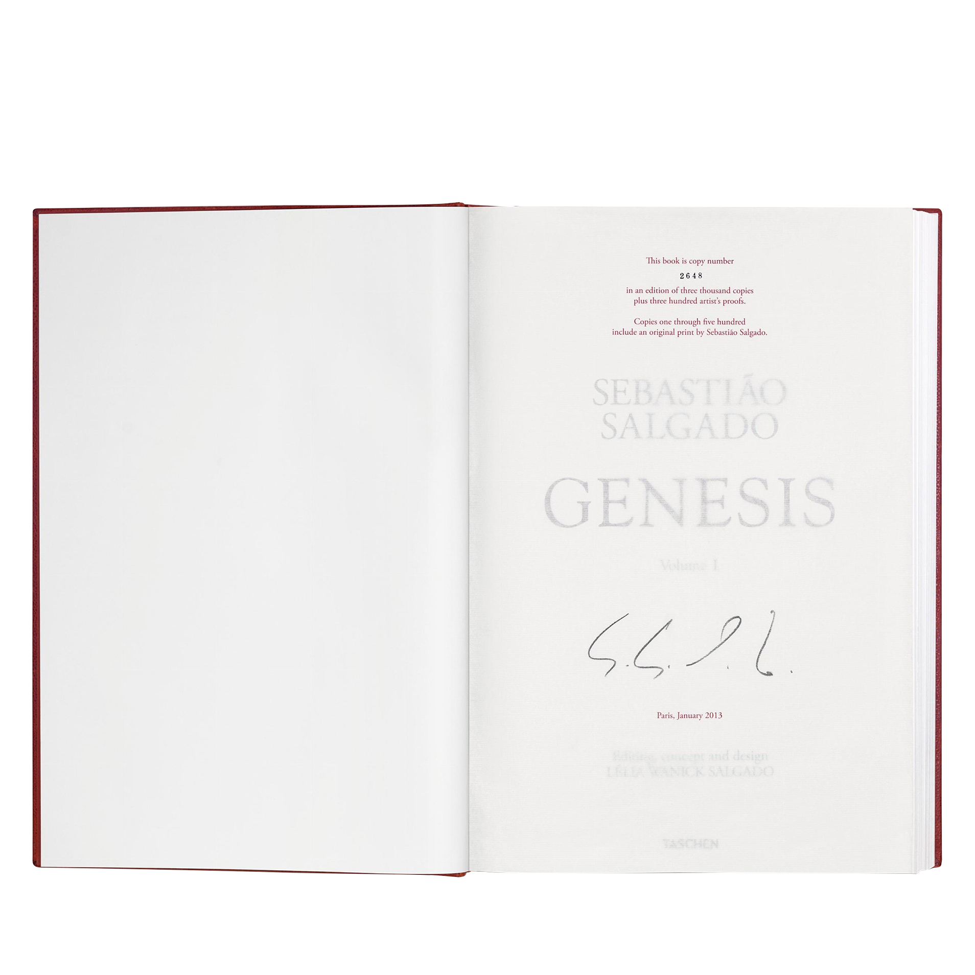 Sebastião Salgado, TASCHEN Genesis | Art Edition No. 1–100, With