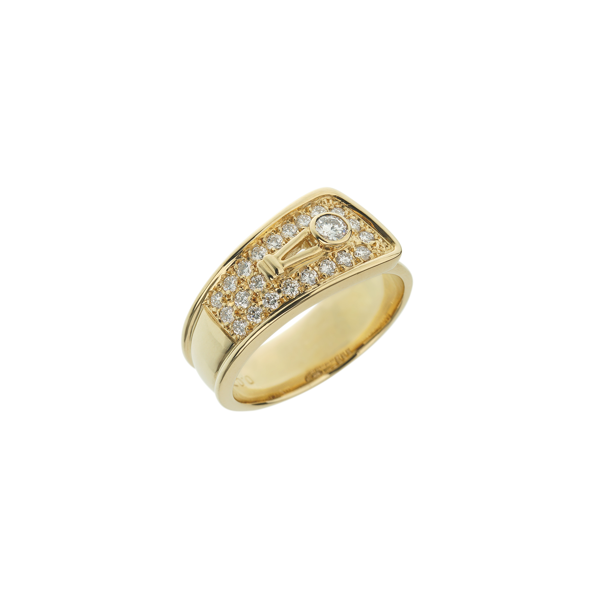 Gold and Diamond Ring