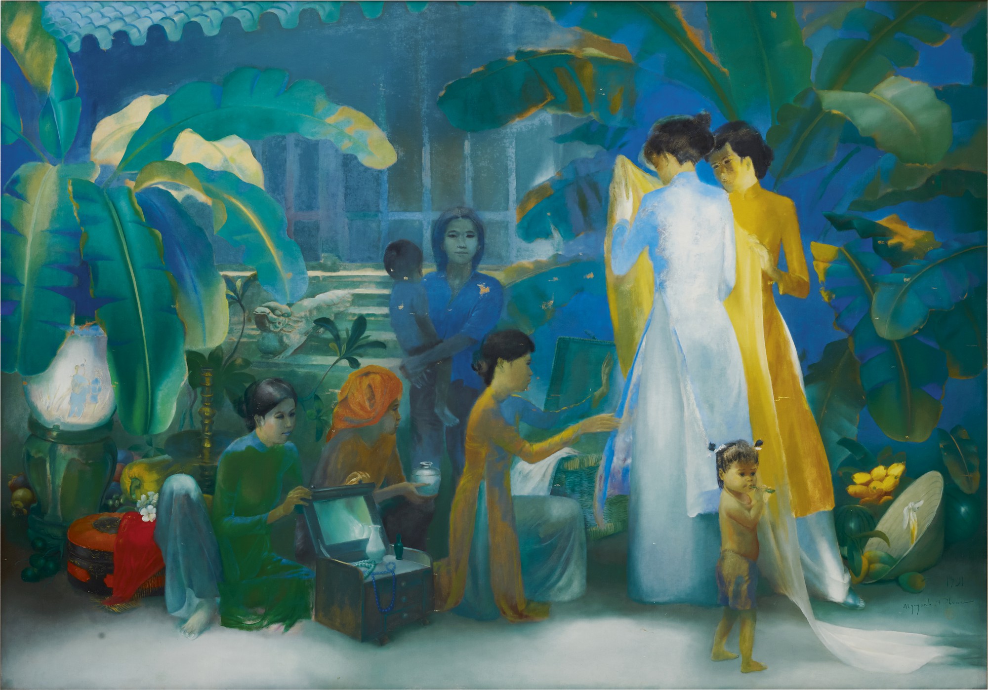 NGUYEN PHUOC PREPARING FOR THE WEDDING 婚禮準備 Modern and Contemporary