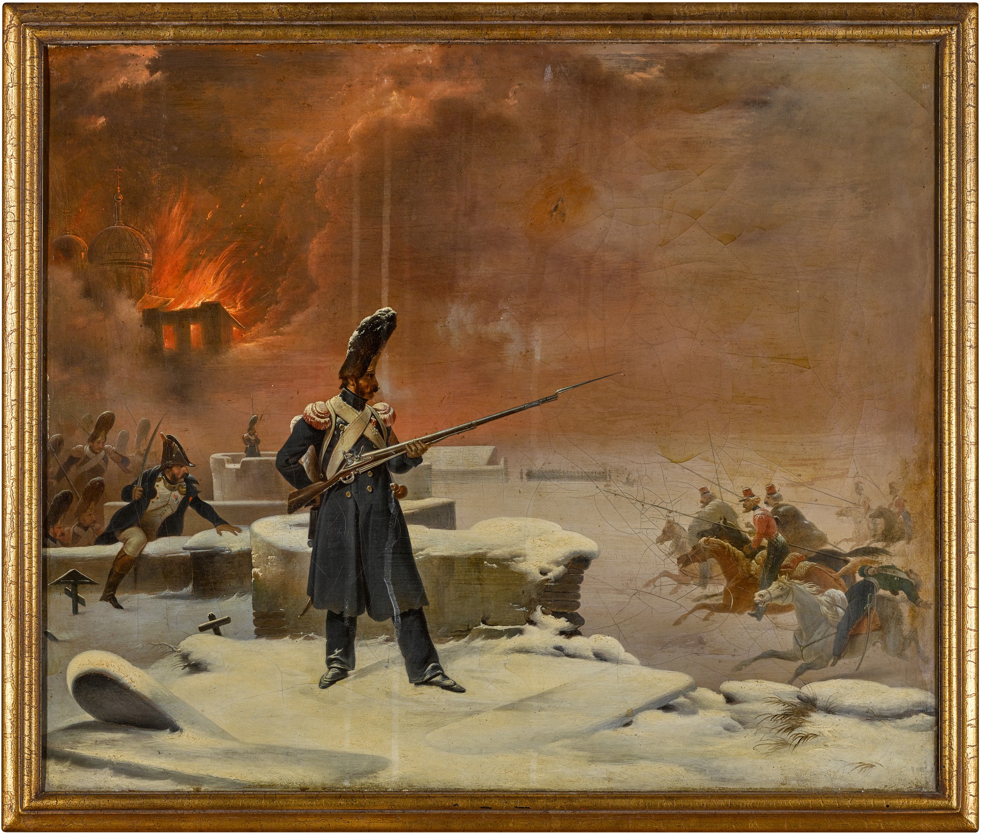 Scene from the Russo-Turkish Wars | Russian Pictures | | Sotheby's