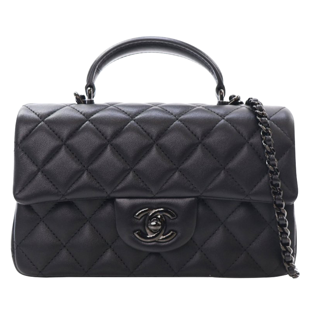Handle Mini Flap Chanel Flap Bag With Top Handle Sizes Chanel