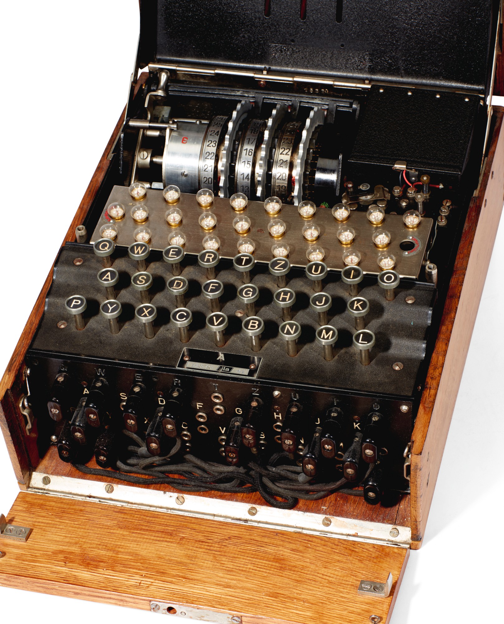 ENIGMA MACHINE Operational Service Enigma (Enigma I), 1944 English Literature, History