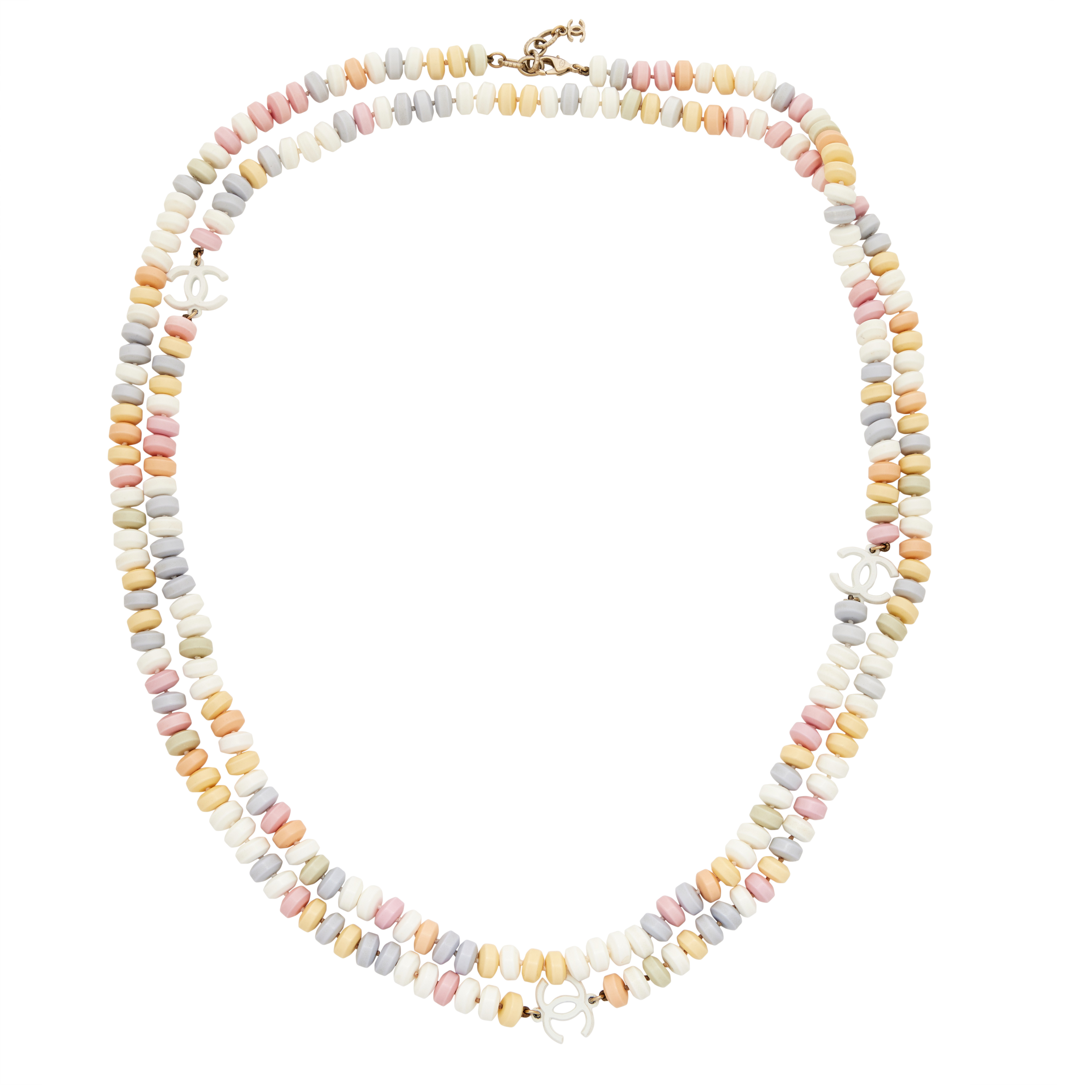 Chanel Multicolor Resin CC Candy Supermarket Sweetie Triple