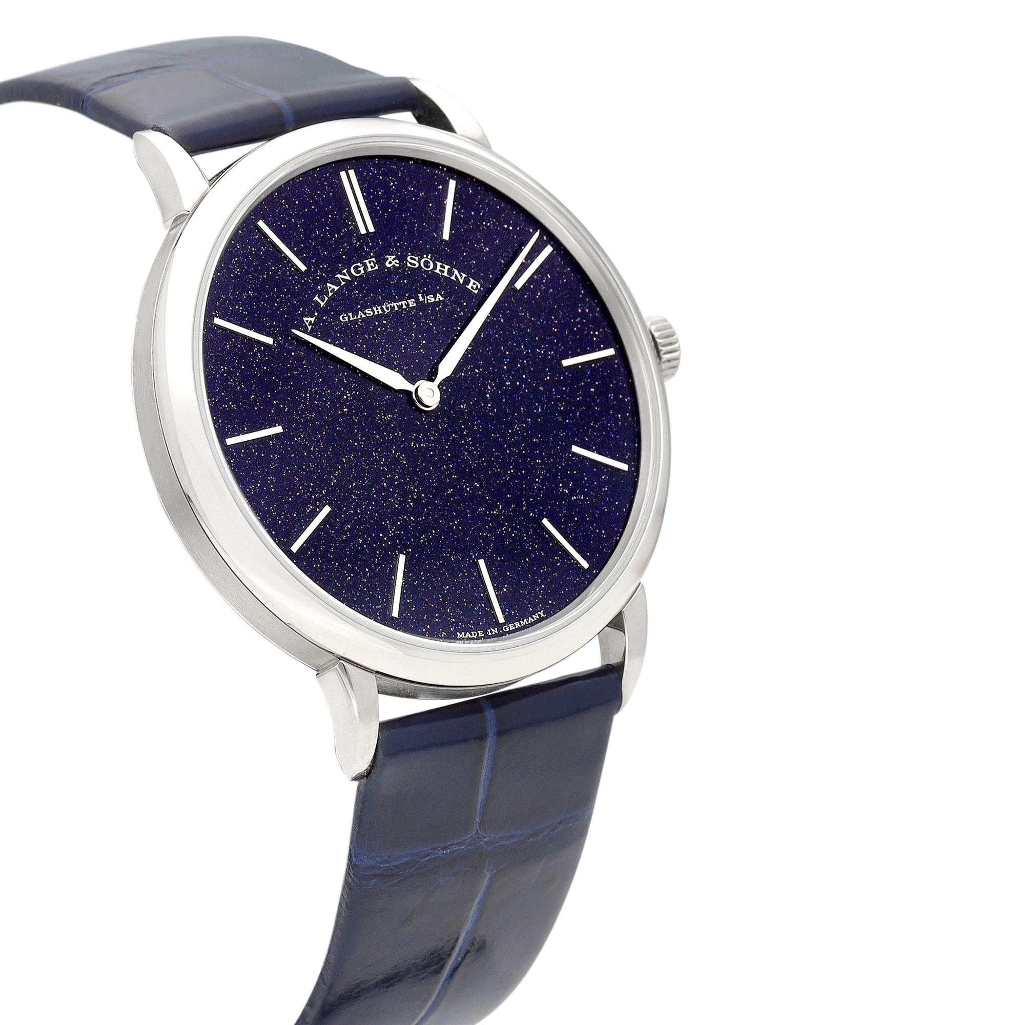 A. Lange & Söhne Saxonia (Reference 205.086). A white gold wristwatch. circa 2019 - Image 2