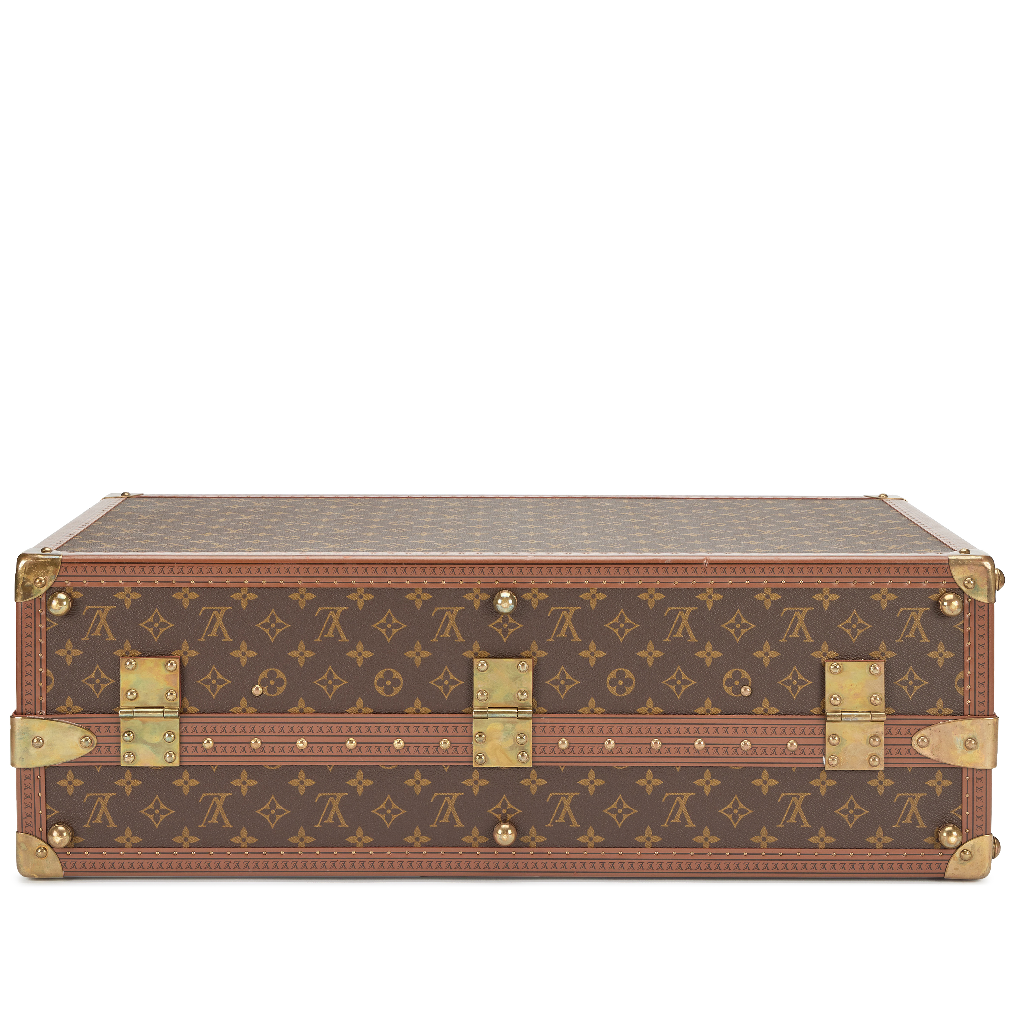 Louis Vuitton Vintage Vintage Monogram Gemine 8 Pairs Shoe Trunk