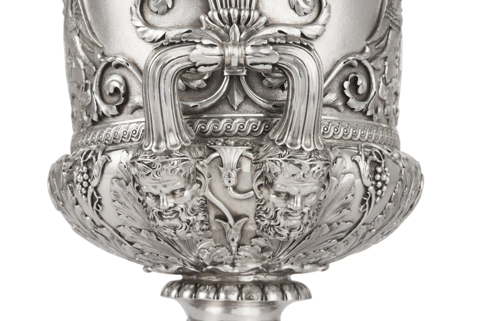 A Set of Four George III Silver Wine Coolers, Paul Storr retailed by ...