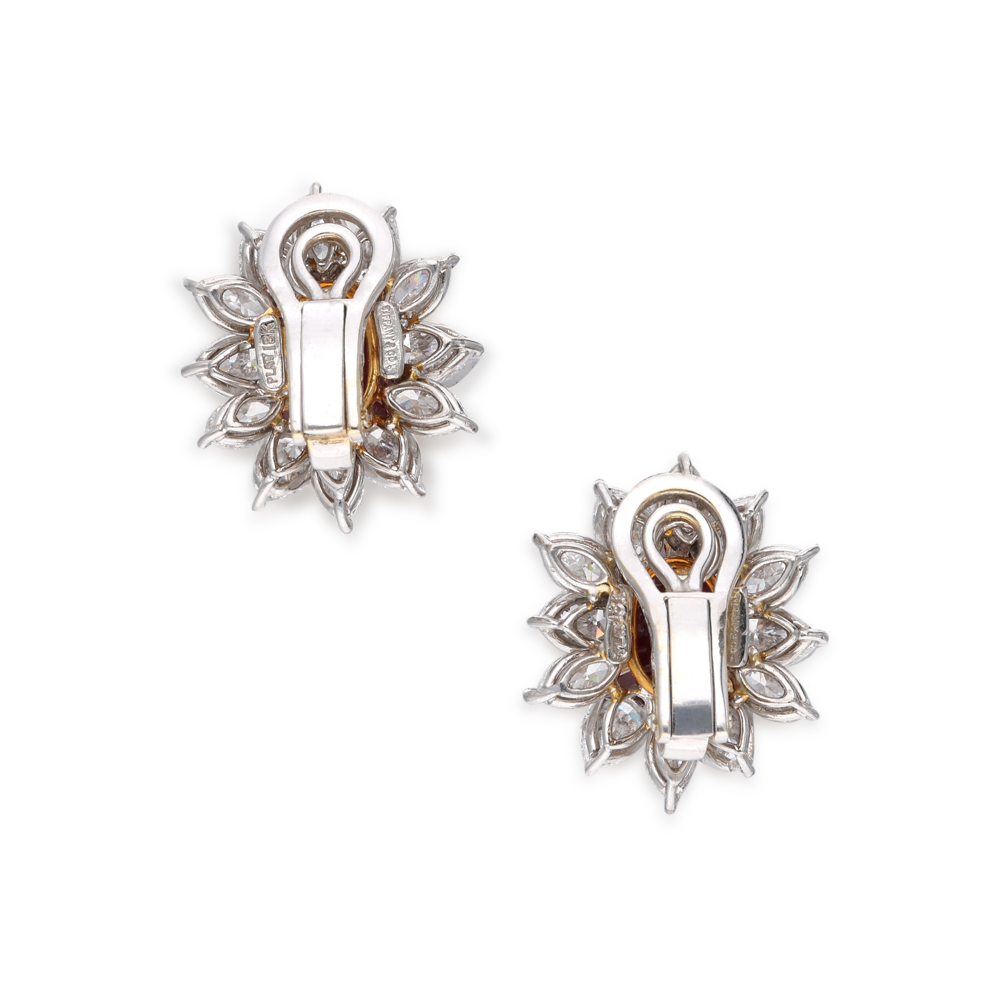 Tiffany & Co. Platinum, Gold, 7.35ct Ruby And Diamond