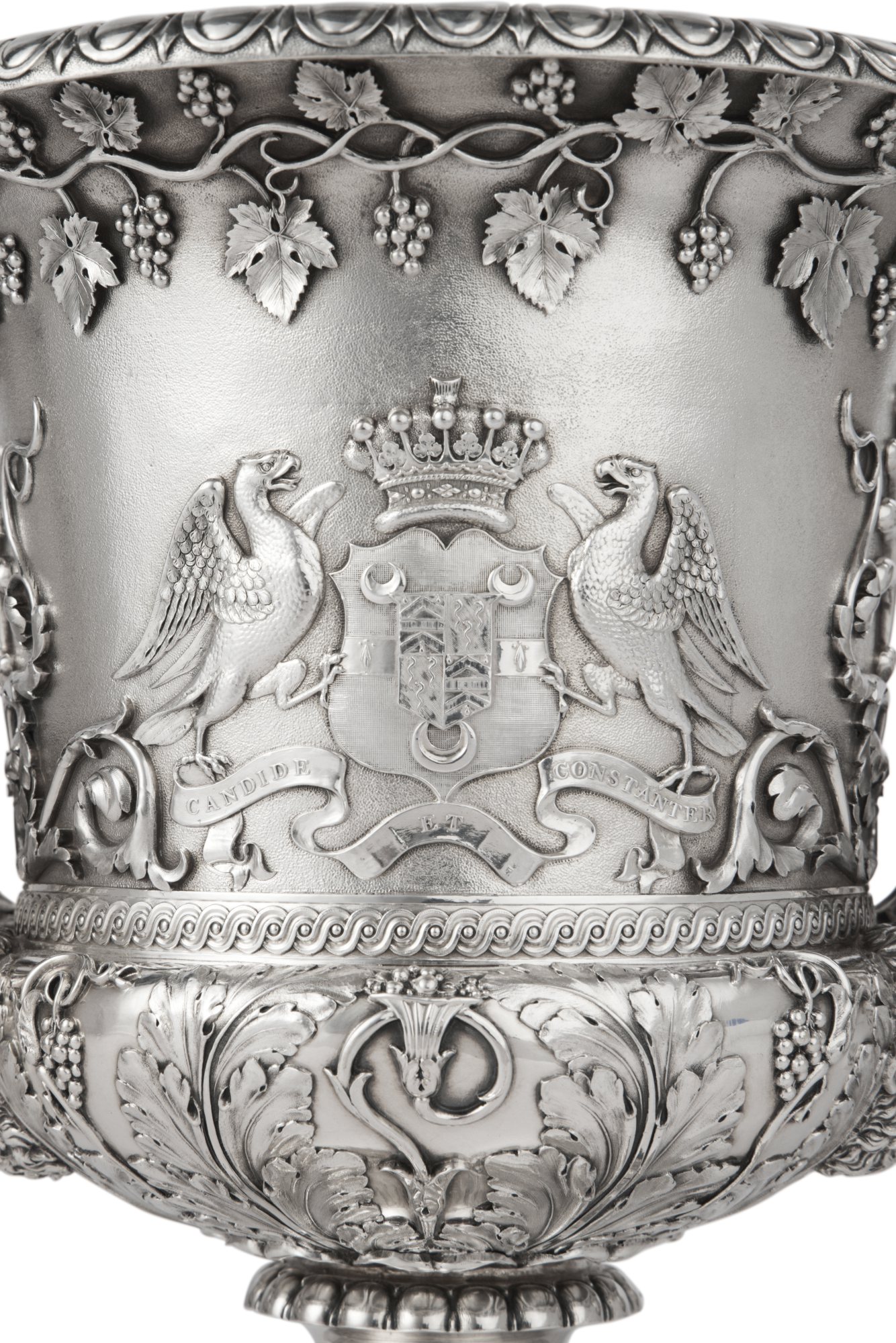 A Set of Four George III Silver Wine Coolers, Paul Storr retailed by ...