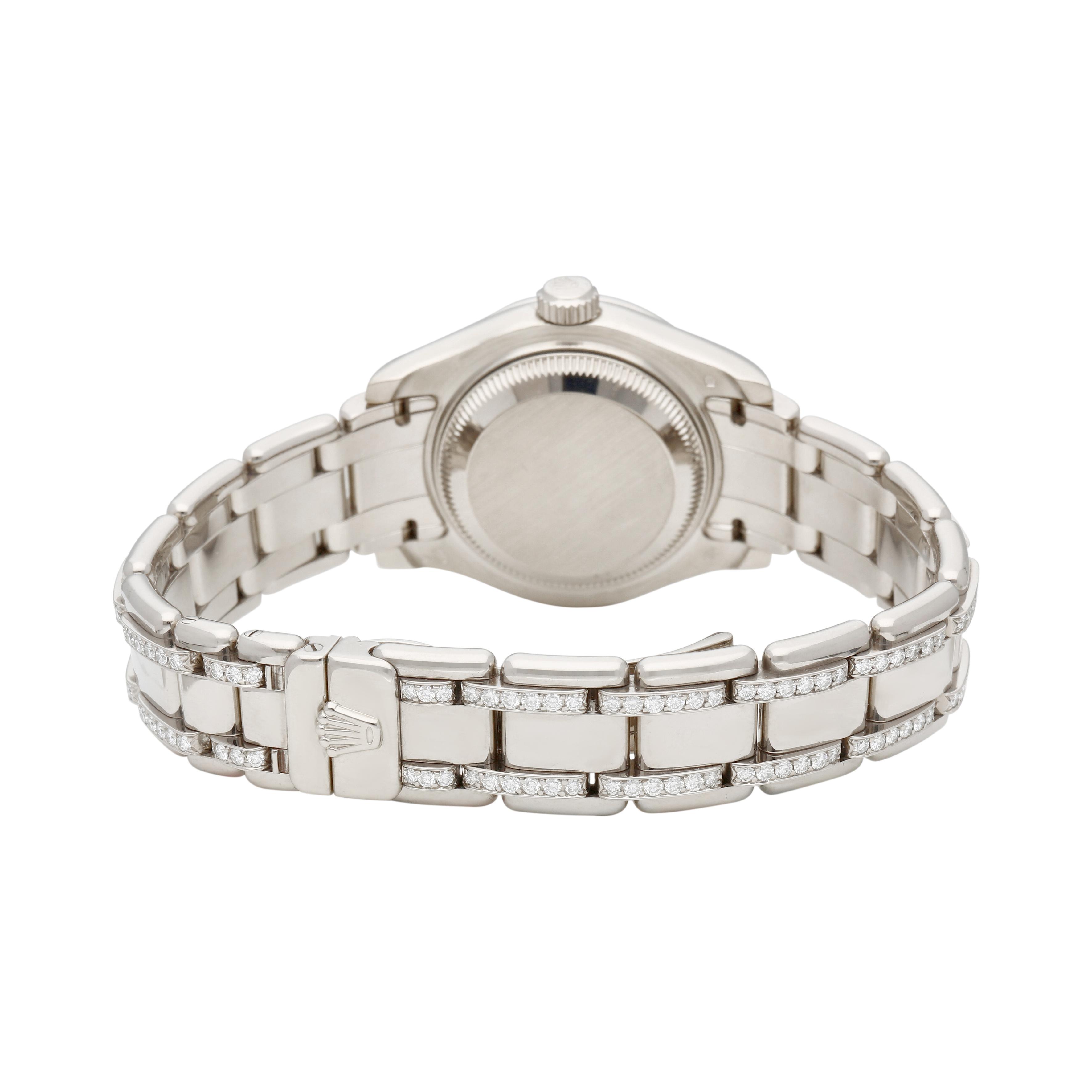 Rolex Vintage Datejust Pearlmaster (Reference 69309). A White Gold