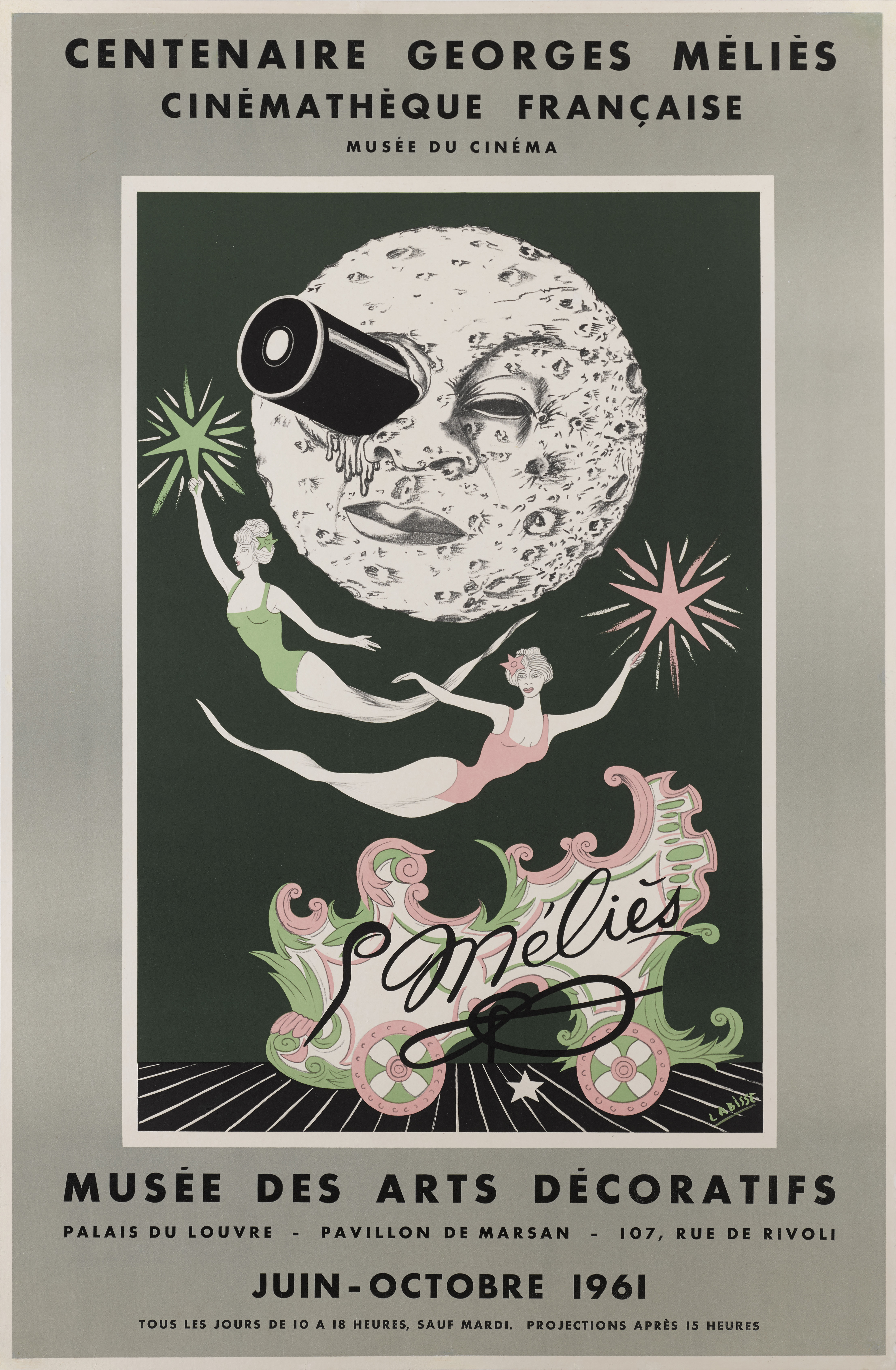 Félix Labisse Vintage Centenario Georges Melies Cinematheque