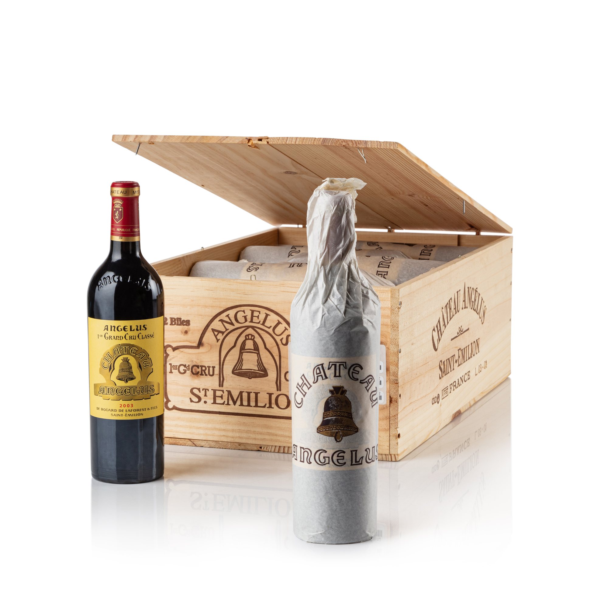 Château Angélus 2003 (12 BT) Spectacular Cellars from Distinguished