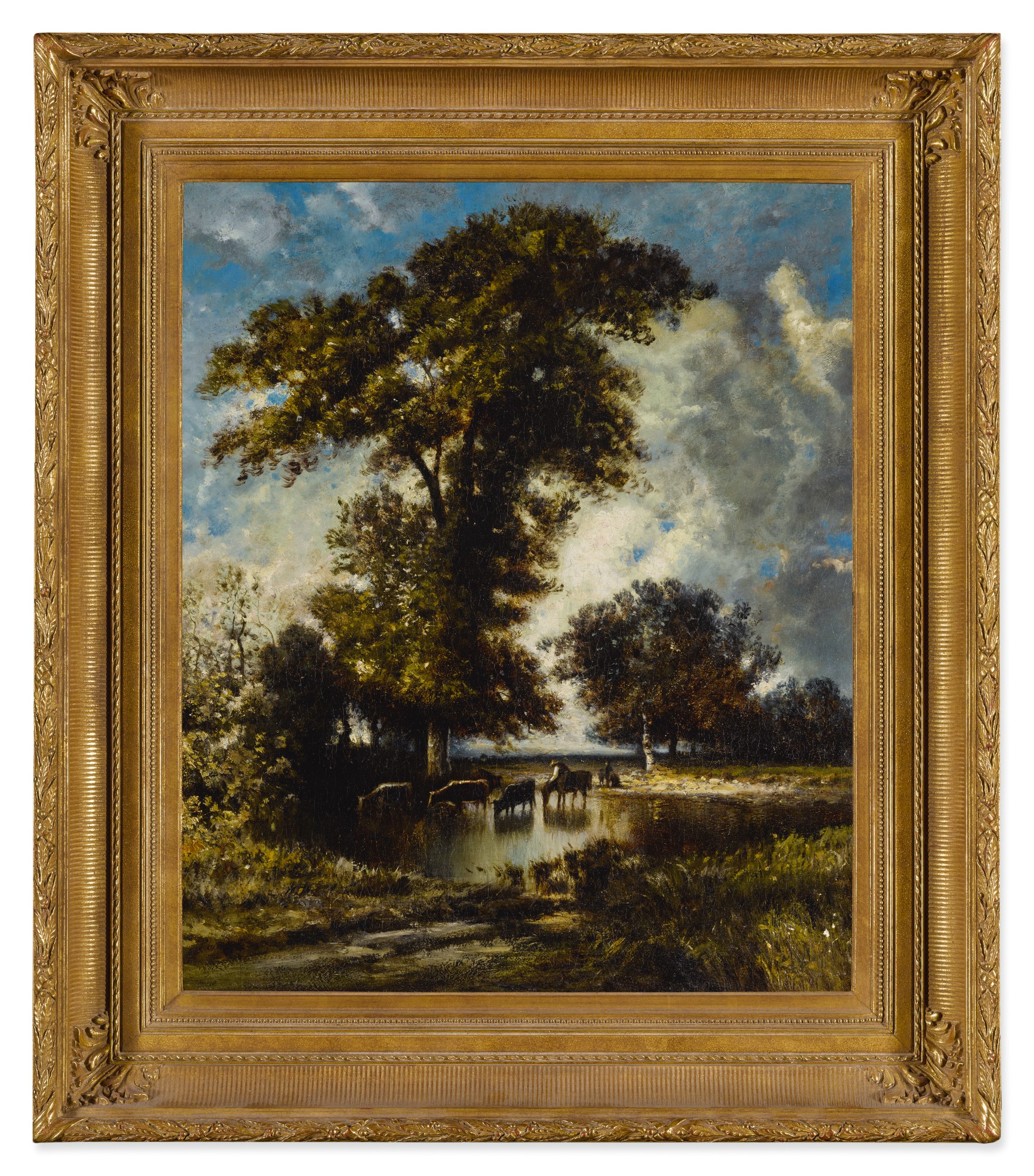 JULES DUPRÉ WATERING THE HERD 19th Century European Art Sotheby's