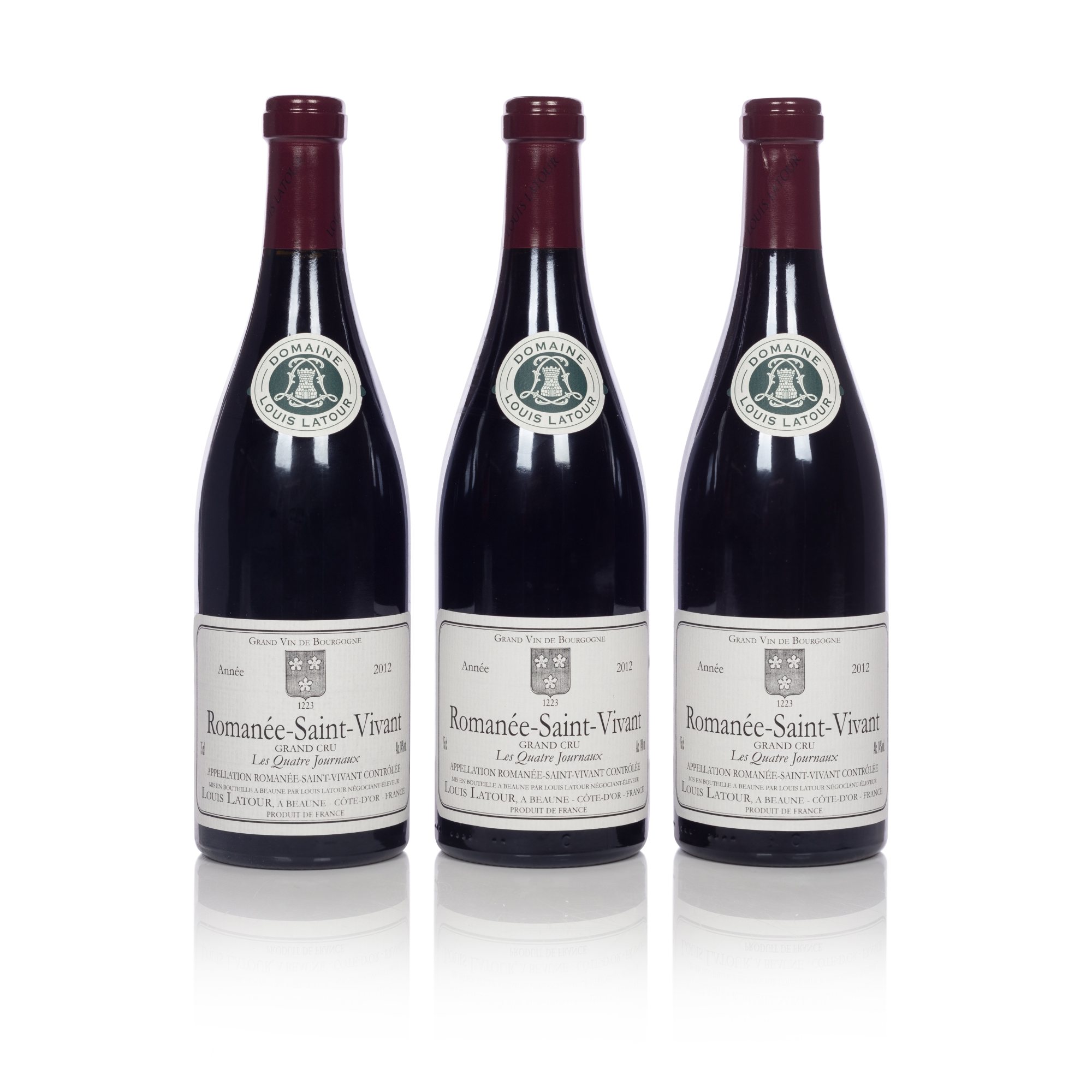 Étiquette De Vin Romanée St Vivant 1950 Louis Latour - Négociant à Beaune - Originale