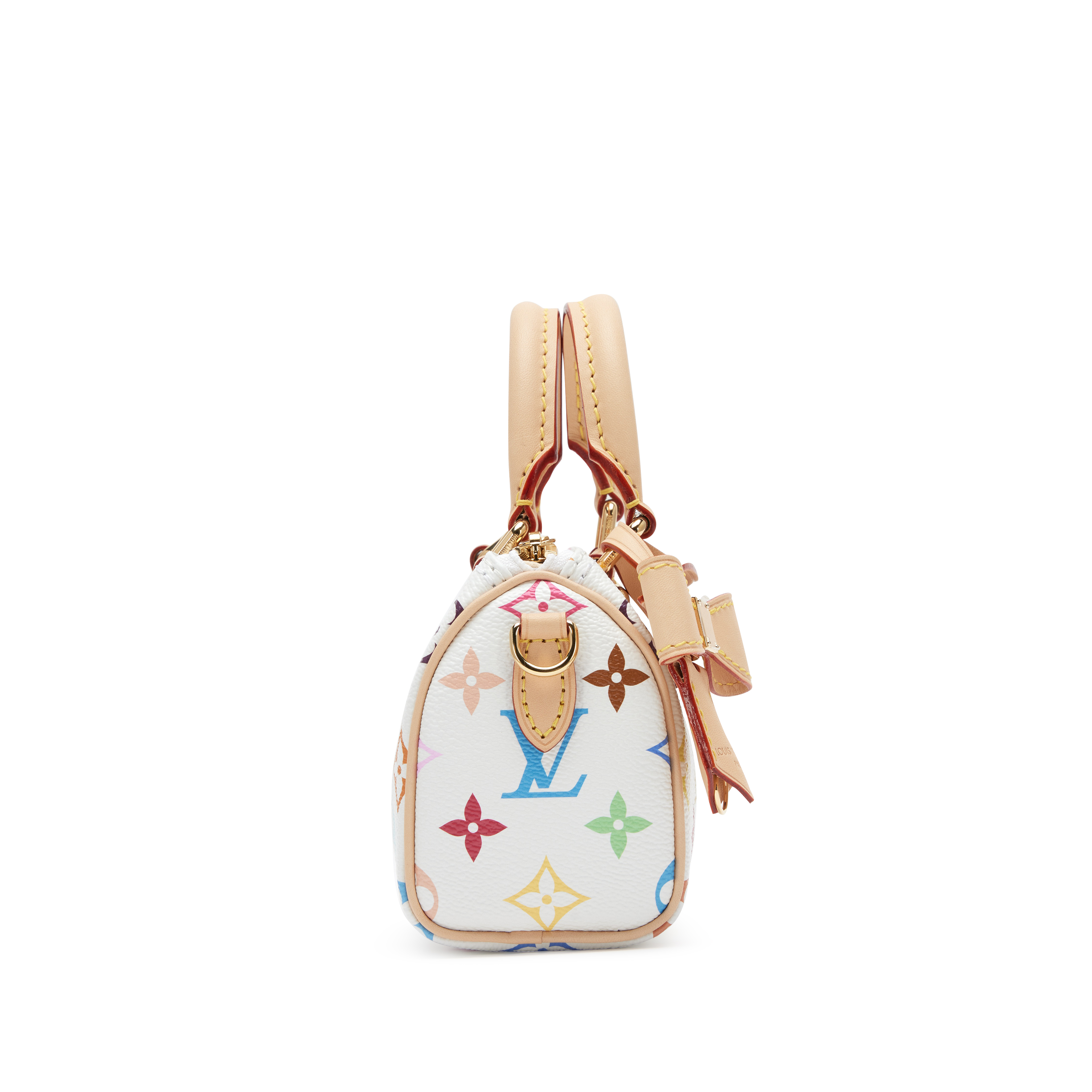 【希少】 LOUIS VUITTON Multicolore Monogram Cube Speedy Nano Monogram Multicolor Nano Speedy launching in January