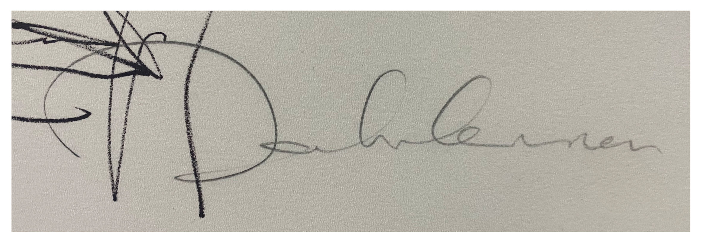 John Lennon Vintage Bag One Autographed I Do Lithograph