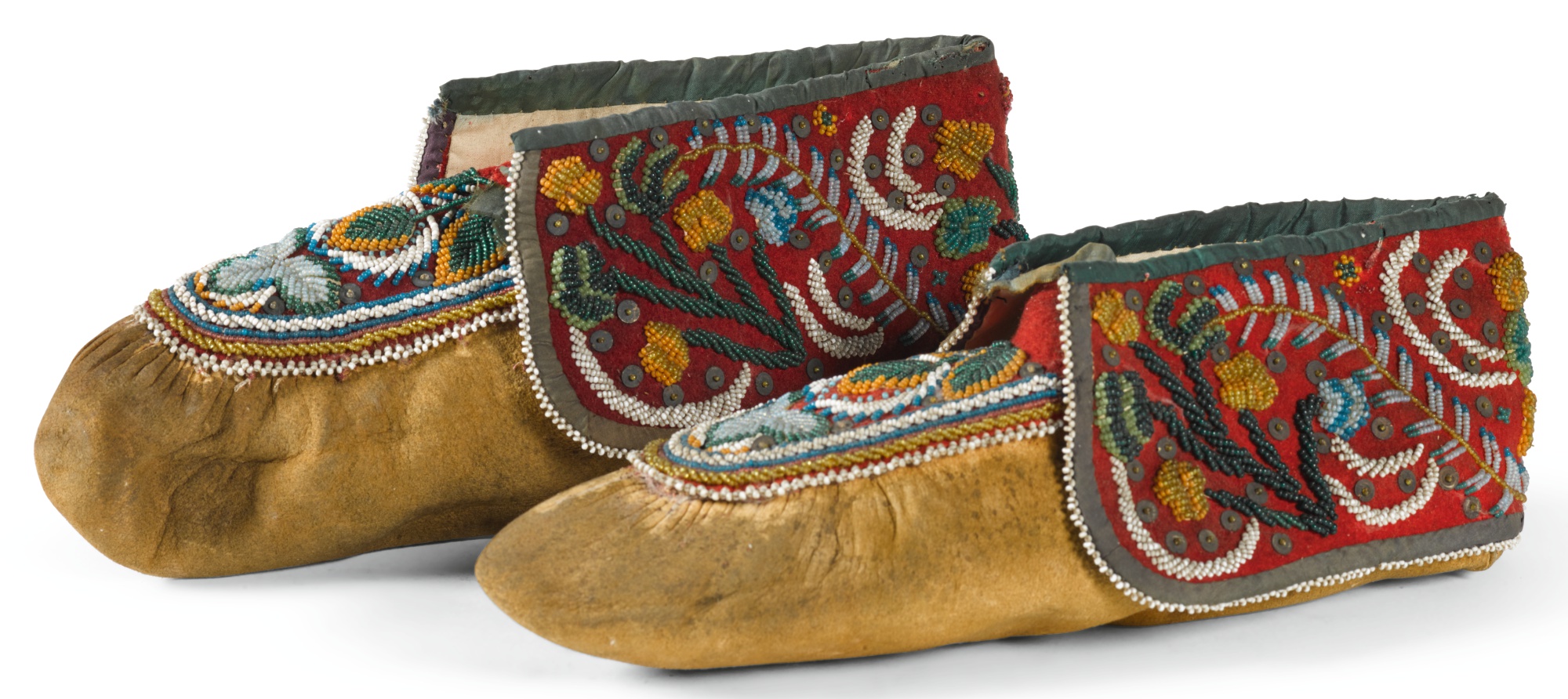 felt moccasins