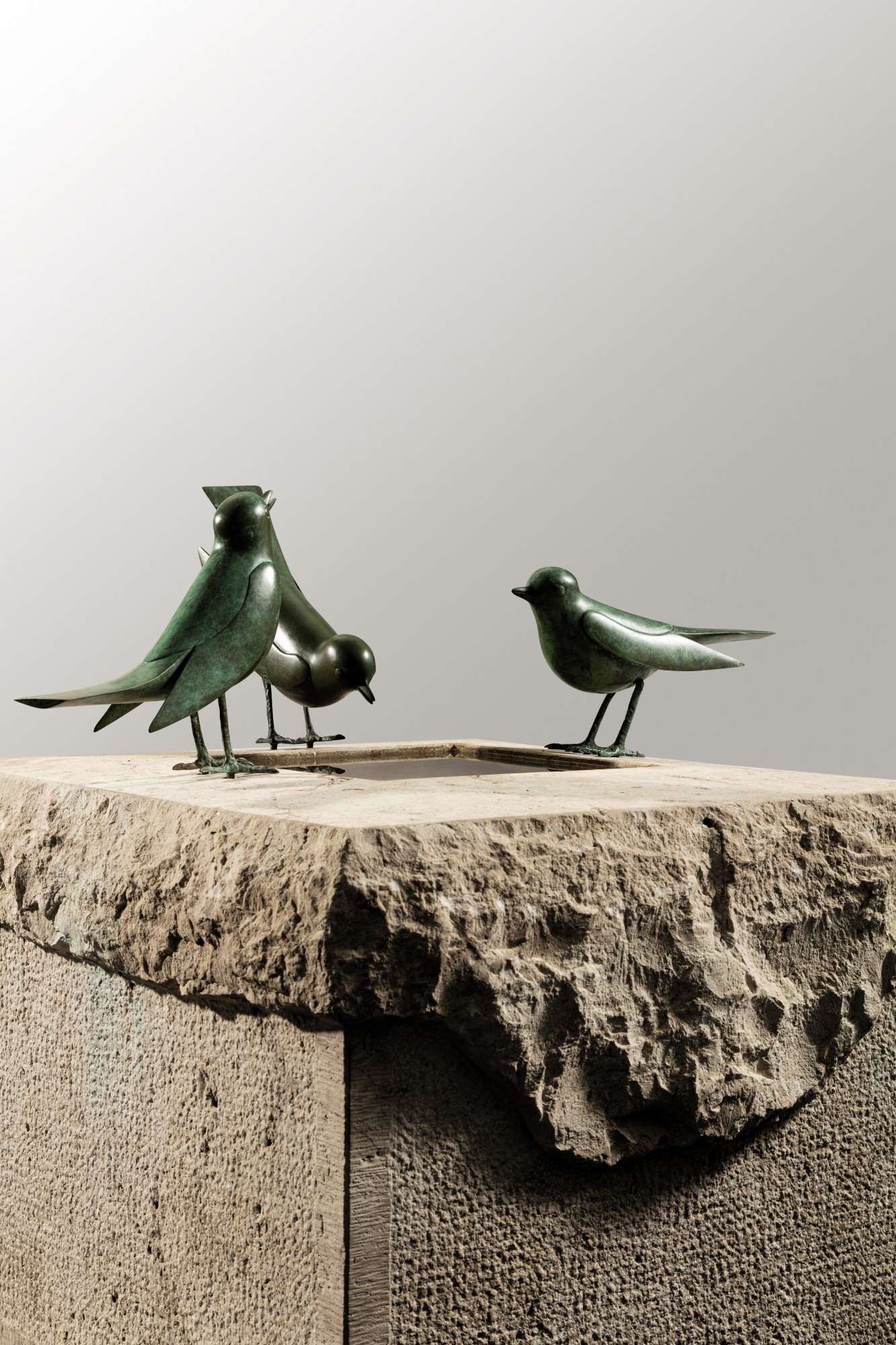 Fontaine aux Oiseaux de Williamsburg Collection Dorothée Lalanne