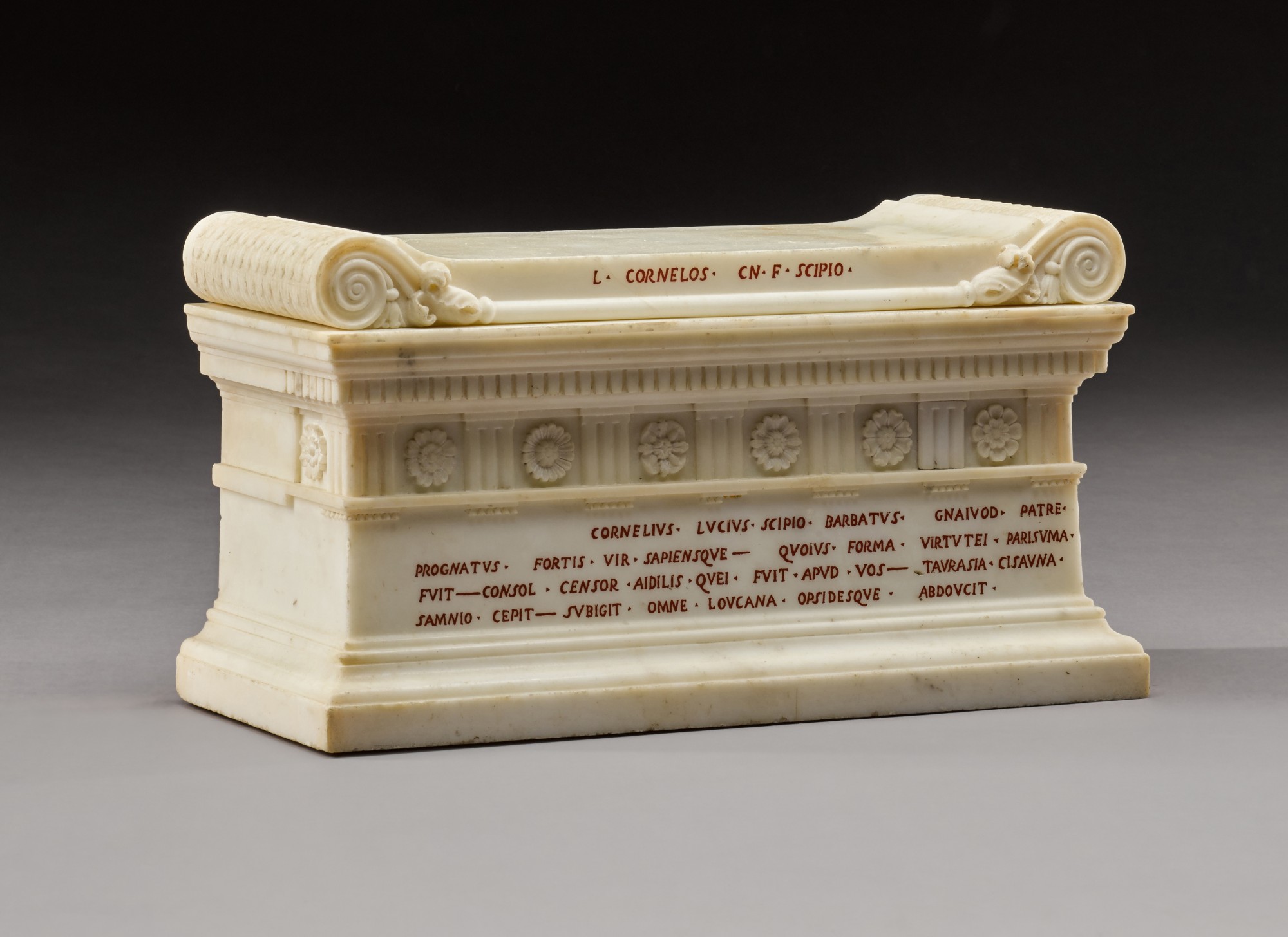 Tomb of Lucius Cornelius Scipio Barbatus TOMASSO The More a Thing is