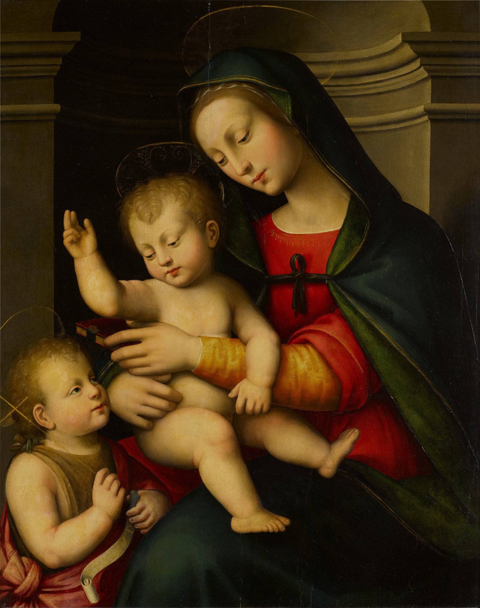 The Madonna and Child with the infant Saint John the Baptist | Master ...