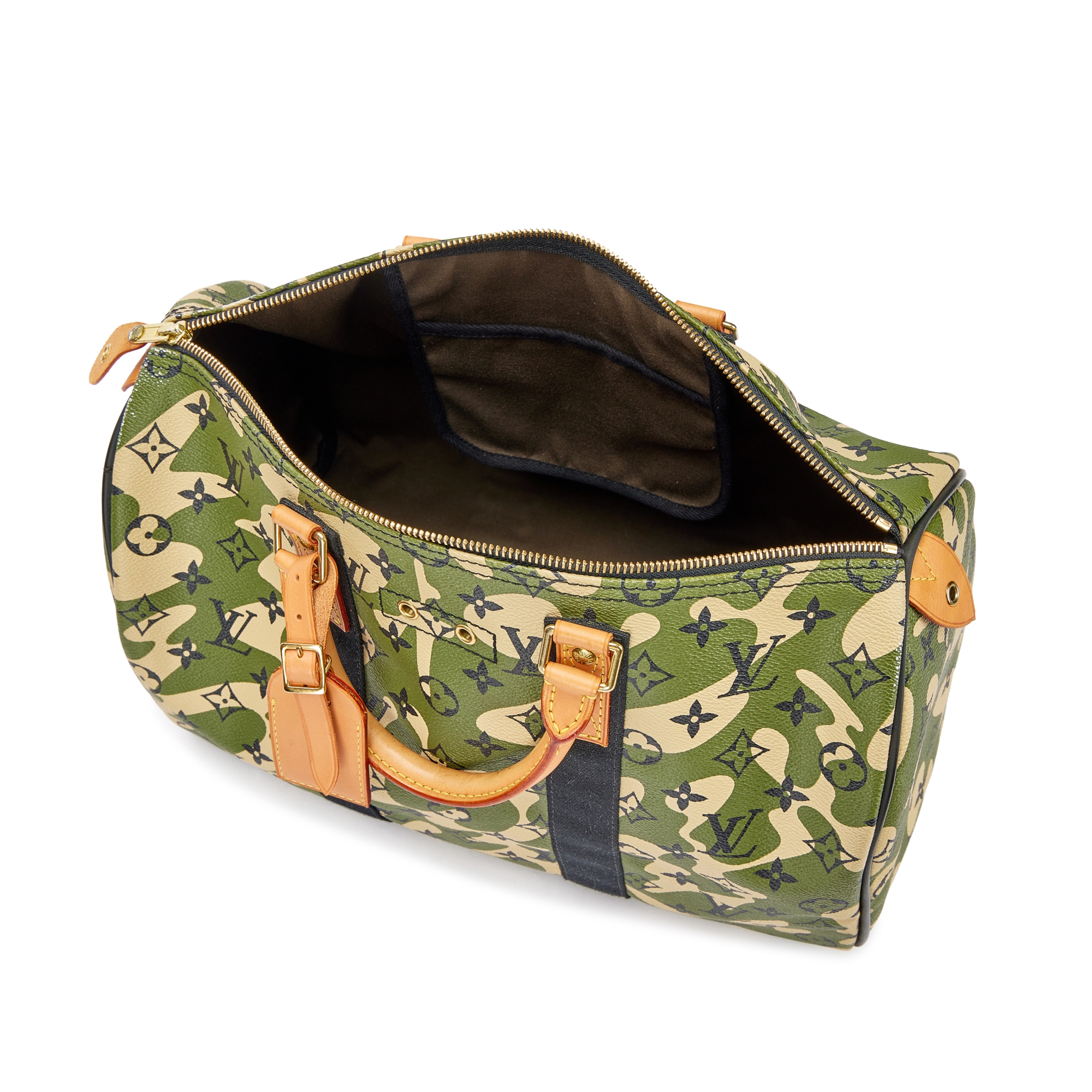 Louis Vuitton Takashi Murakami Green And Beige Monogram