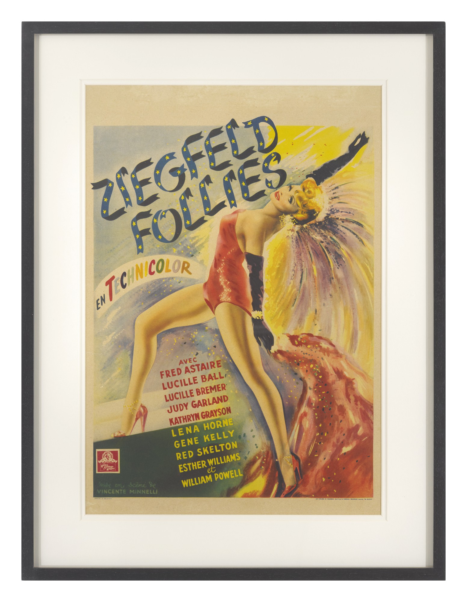 ZIEGFELD FOLLIES (1945) POSTER, BELGIAN | Original Film Posters Online