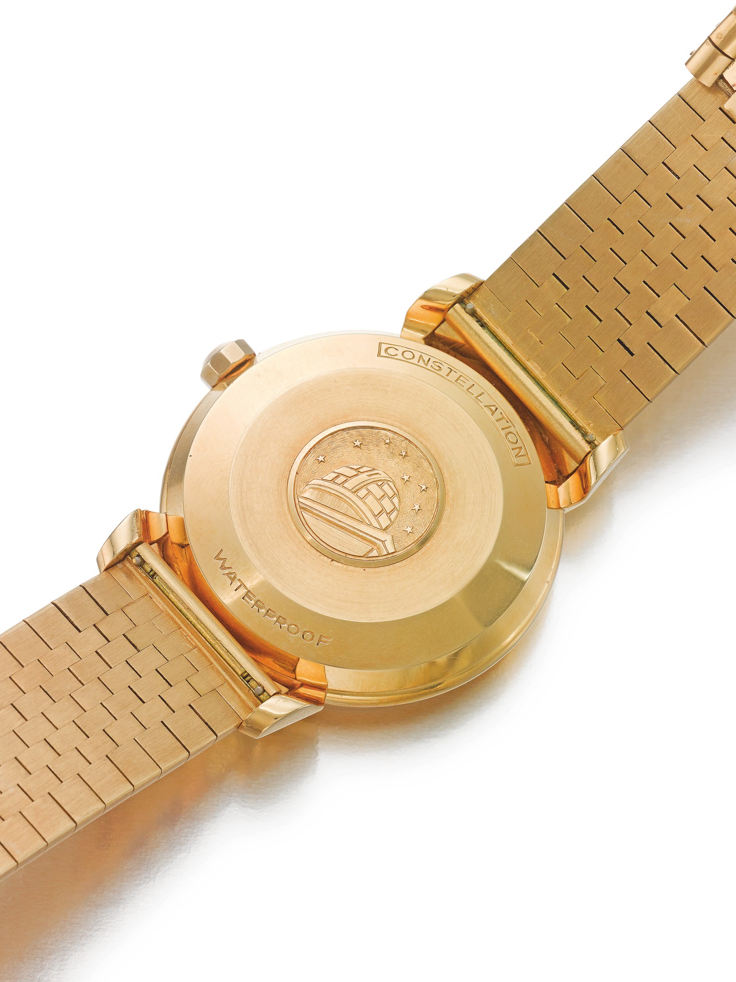 OMEGA | REF 2988 SC CONSTELLATION RETAILED BY MEISTER: A YELLOW GOLD AUTOMATIC WRISTWATCH WITH 