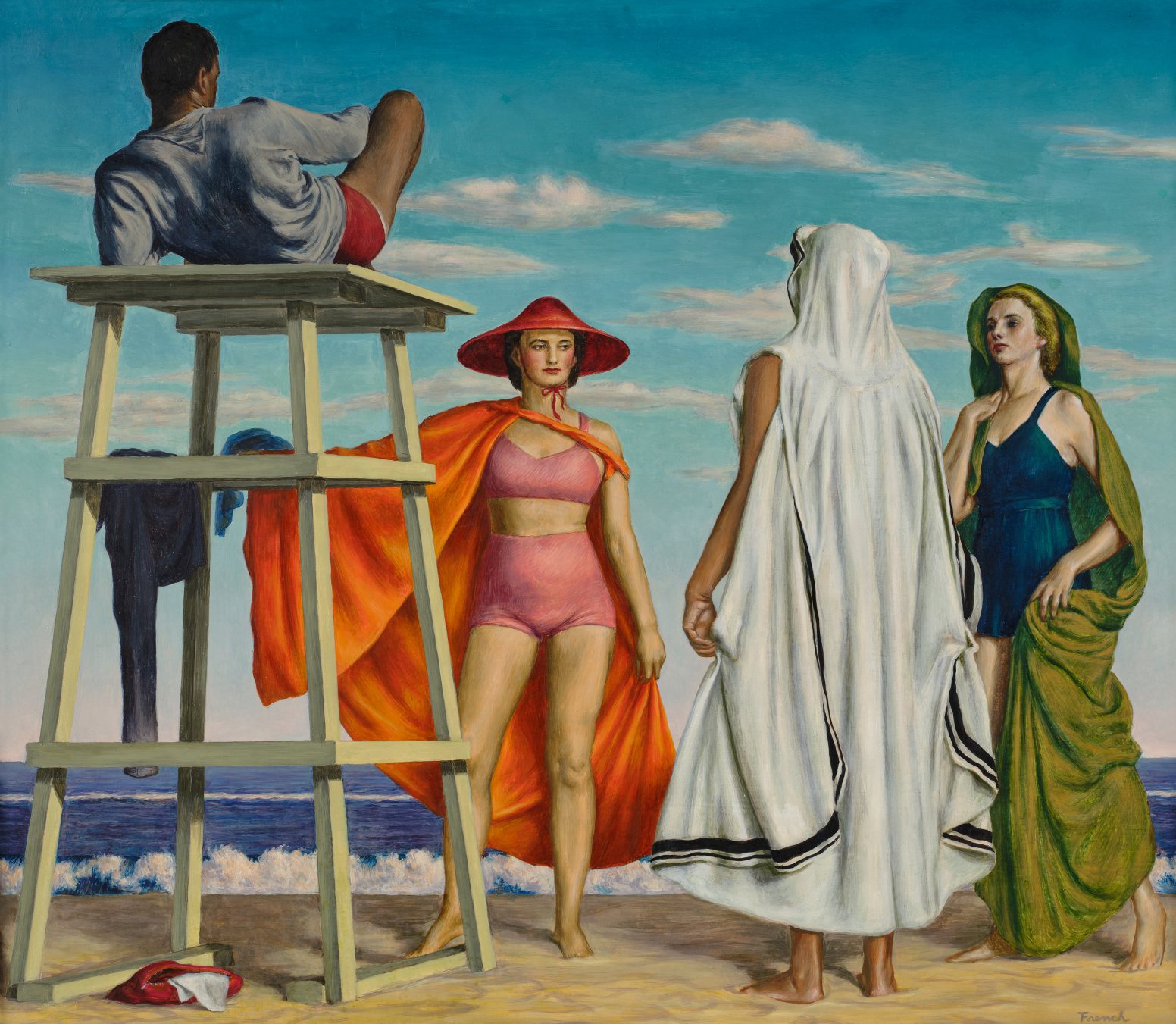 Jared French's Myths　ジャレッド・フレンチ Jared French Three Women And A Lifeguard Available For Immediate