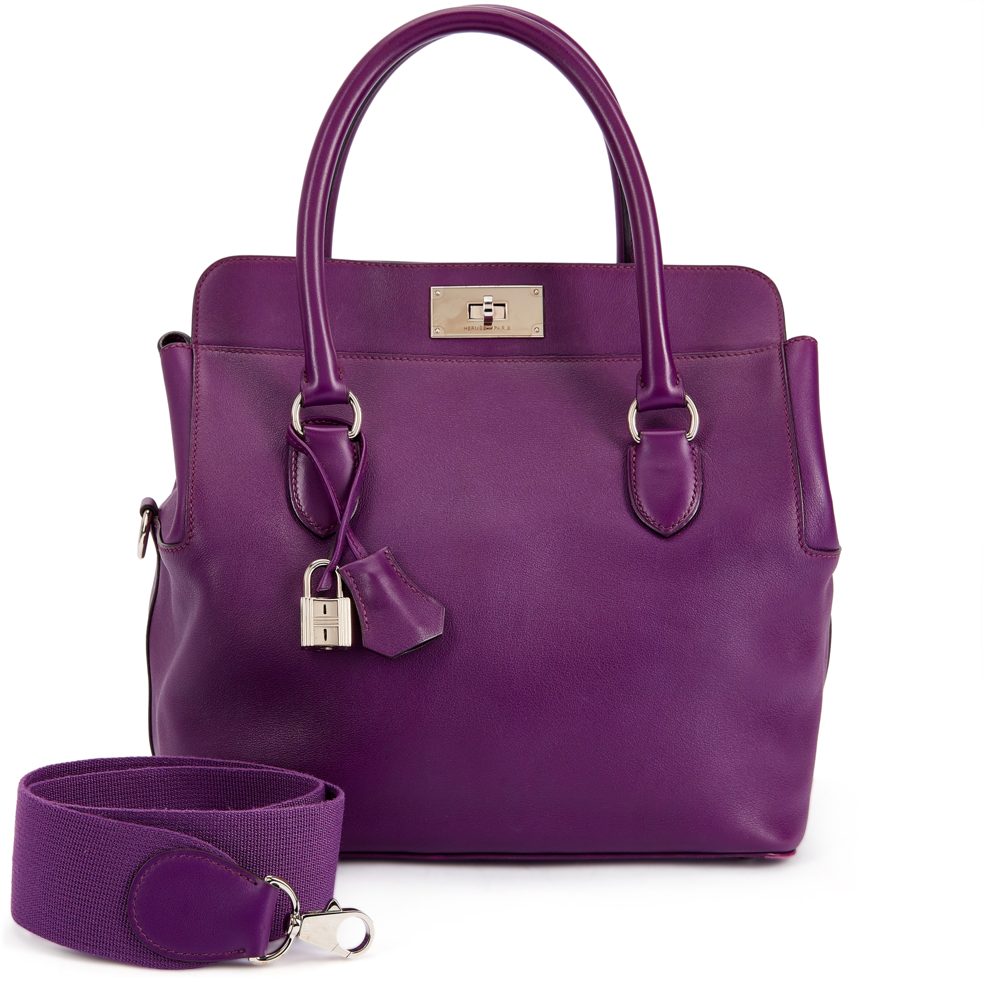 Hermès Anemone Swift Toolbox 26 Palladium Hardware, 2013 Available