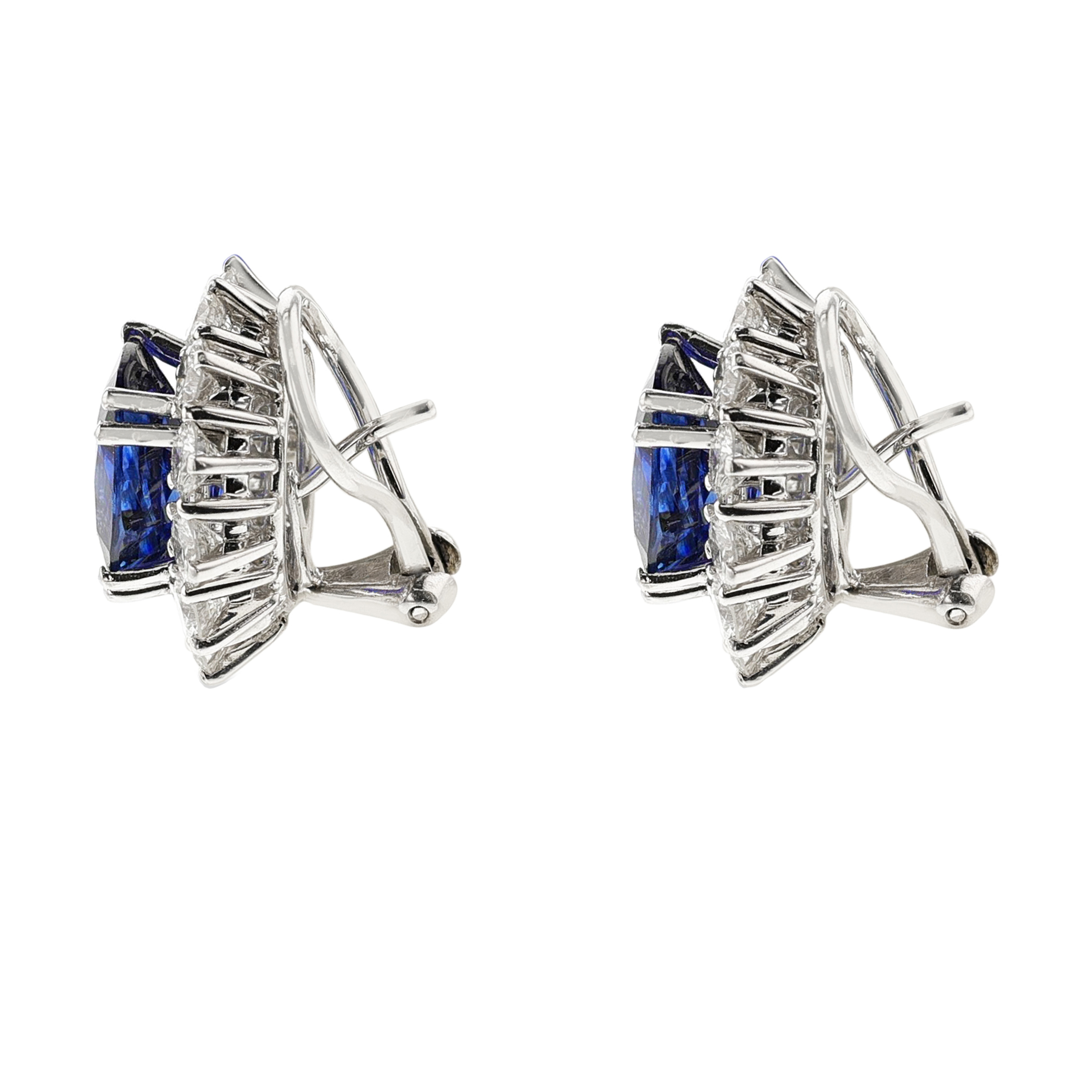 Platinum, Sapphire and Diamond Demi Parure - Image 5