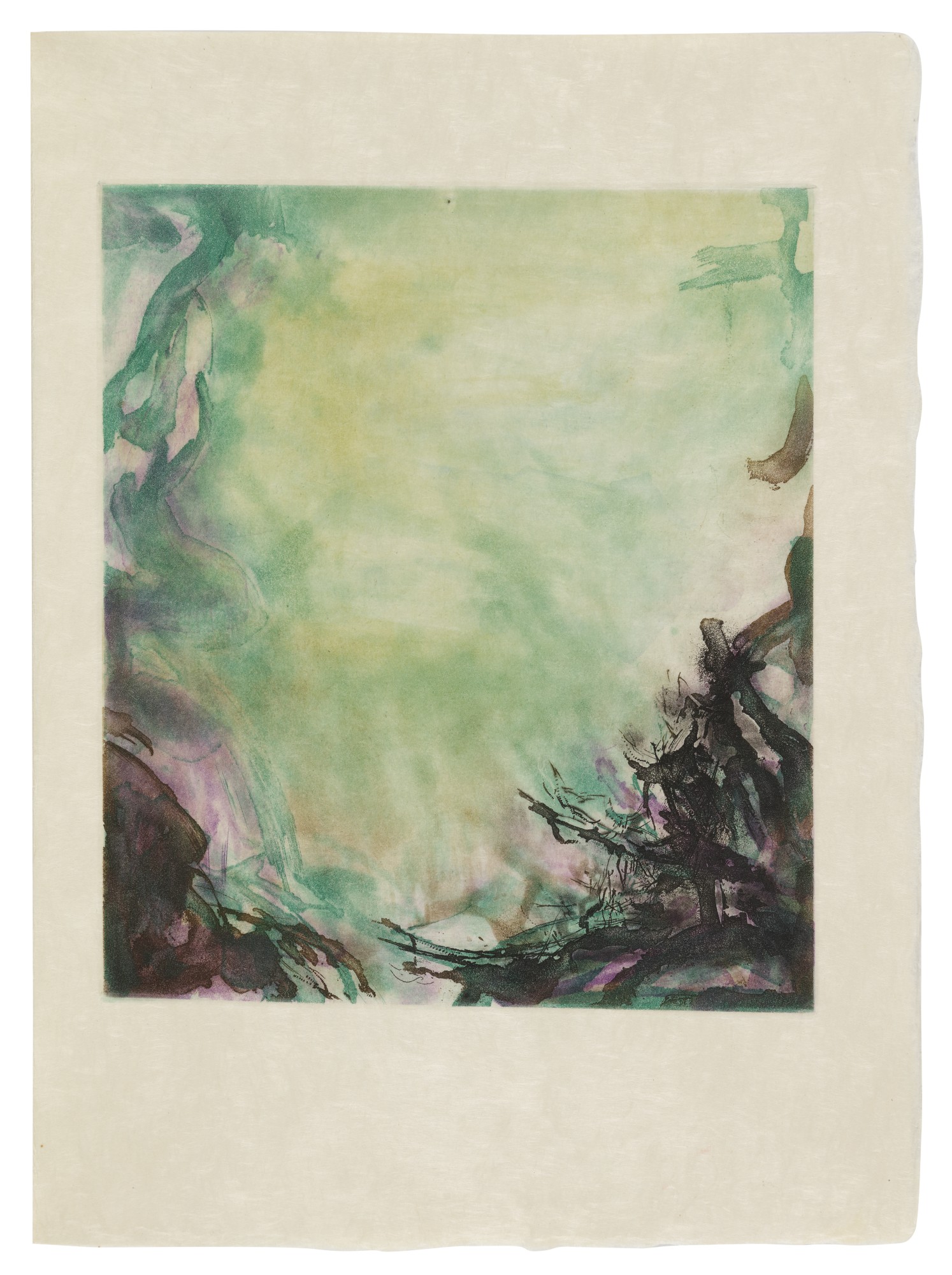ZAO WOUKI L'ÉTANG Important Prints & Multiples Day Sale 2020