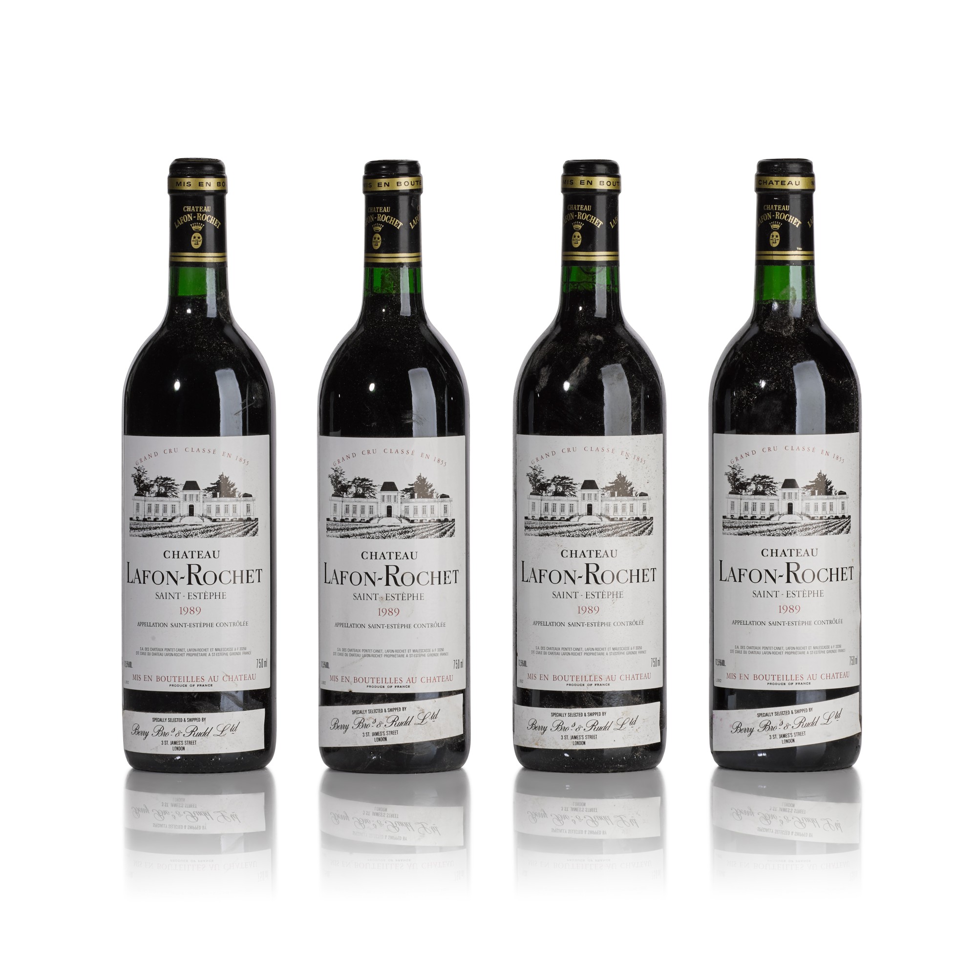 Château Lafon Rochet 1989 (12 BT) The Cellar of An Esteemed British