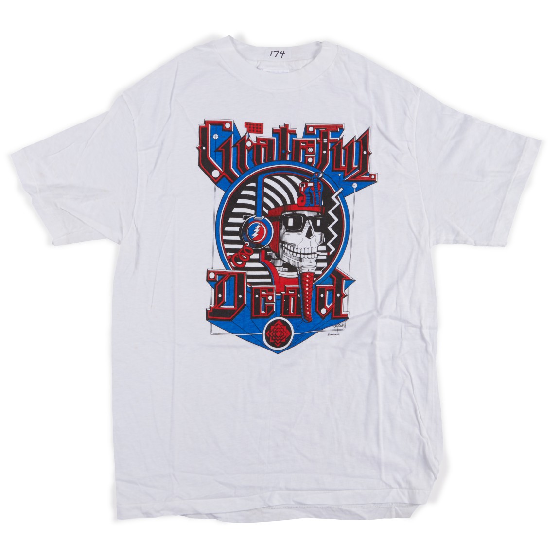 Rick Griffin Griffin White T Shirts Vintage 1986 Grateful Dead