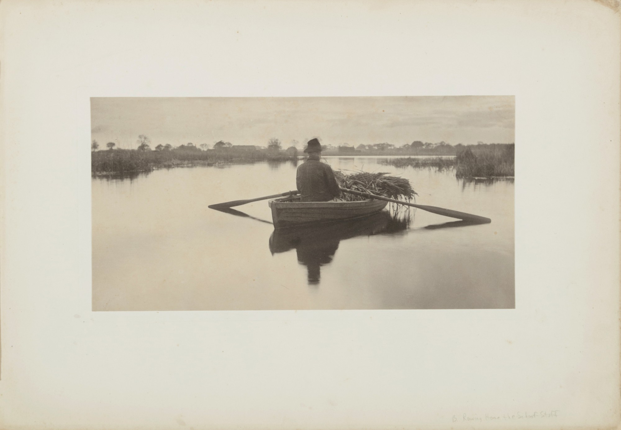 'Rowing Home the SchoofStuff' Classic Photographs 2021 Sotheby's