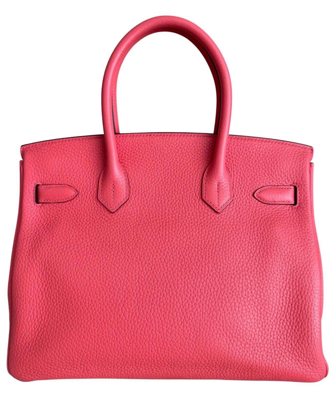 Hermès Rose Texas And Orange Verso Togo Birkin 30 Palladium